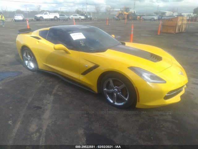 CHEVROLET CORVETTE STINGRAY 2014 1g1yf2d70e5120033