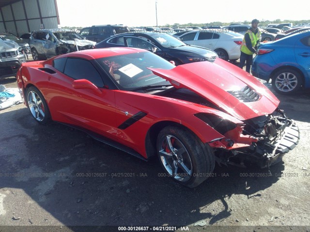 CHEVROLET CORVETTE STINGRAY 2014 1g1yf2d74e5106510