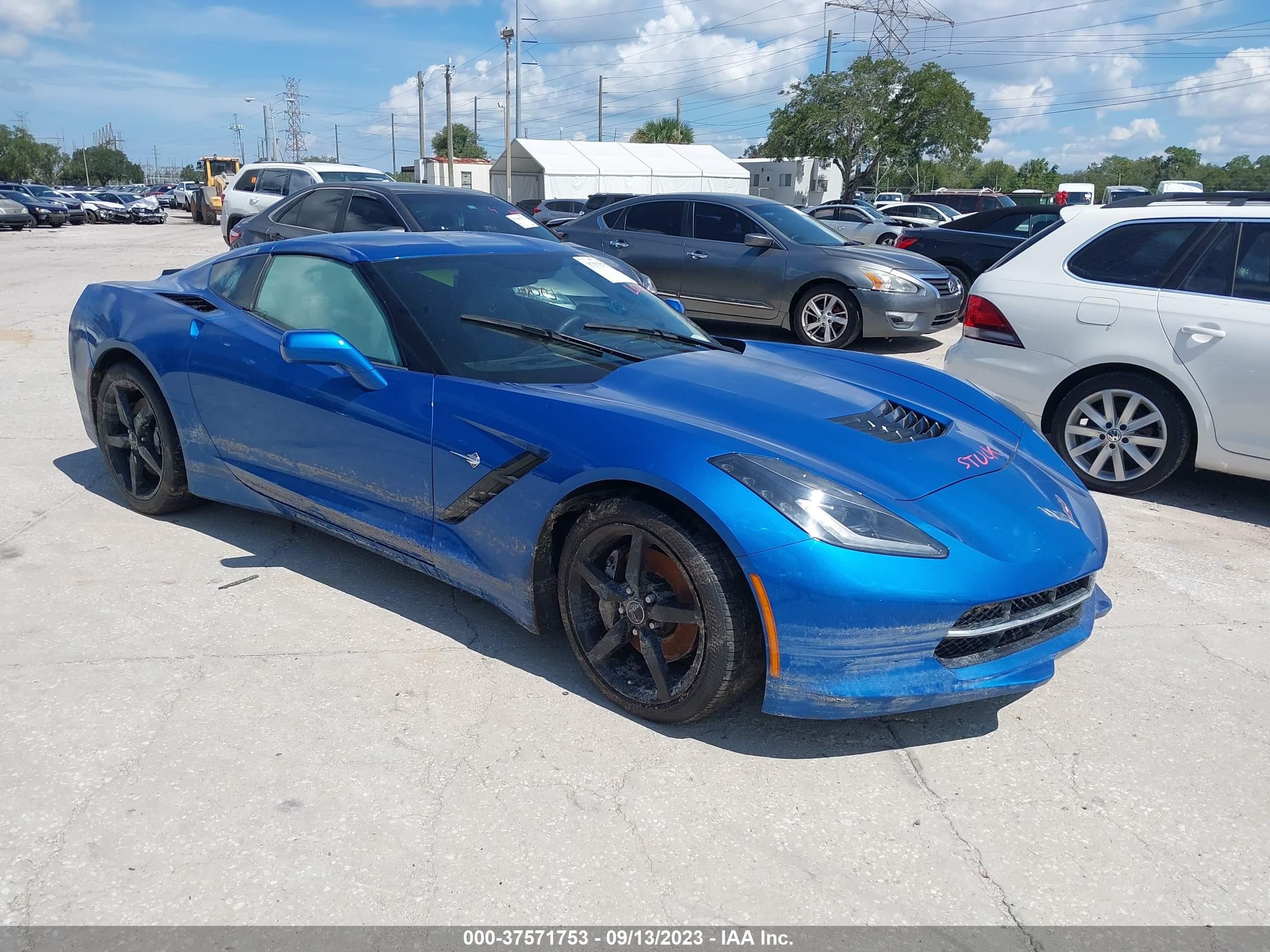 CHEVROLET CORVETTE 2015 1g1yf2d76f5107305