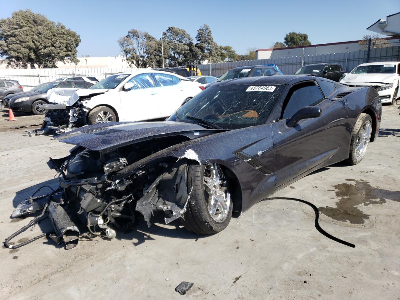 CHEVROLET CORVETTE 2014 1g1yf2d77e5104461