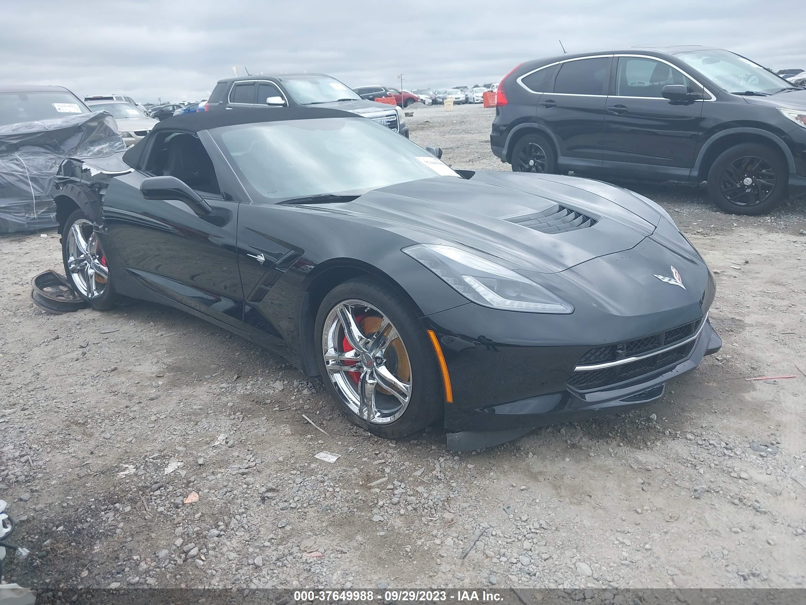 CHEVROLET CORVETTE 2017 1g1yf3d76h5102226