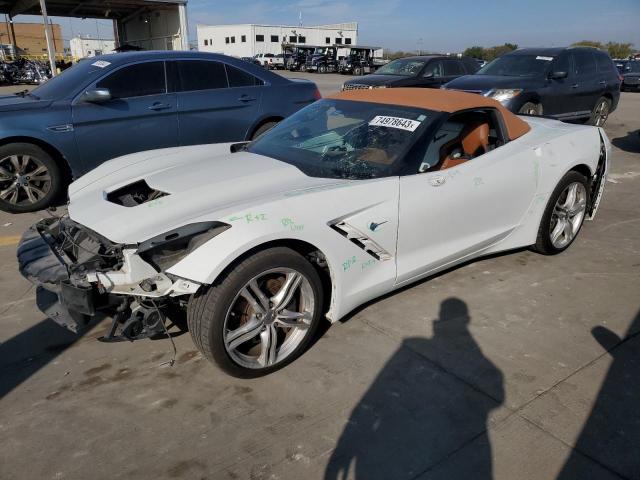 CHEVROLET CORVETTE 2017 1g1yf3d77h5106107