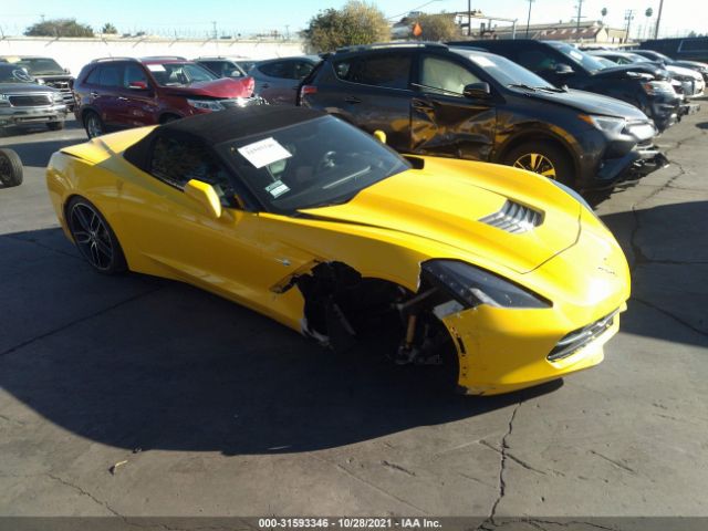 CHEVROLET CORVETTE 2015 1g1yf3d78f5110180