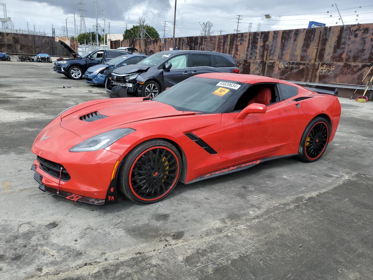 CHEVROLET CORVETTE 2015 1g1yh2d75f5108679