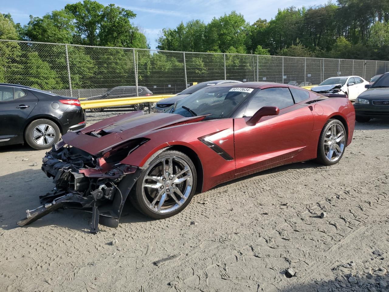 CHEVROLET CORVETTE 2016 1g1yk2d73g5115438