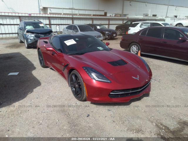 CHEVROLET CORVETTE 2015 1g1yk2d78f5103395