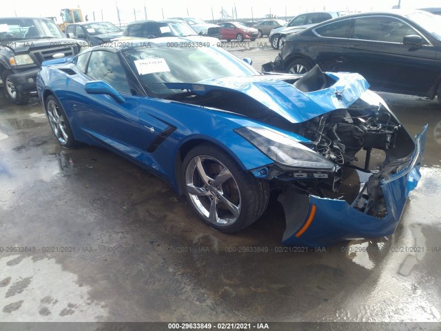 CHEVROLET CORVETTE STINGRAY 2014 1g1yl2d78e5300353