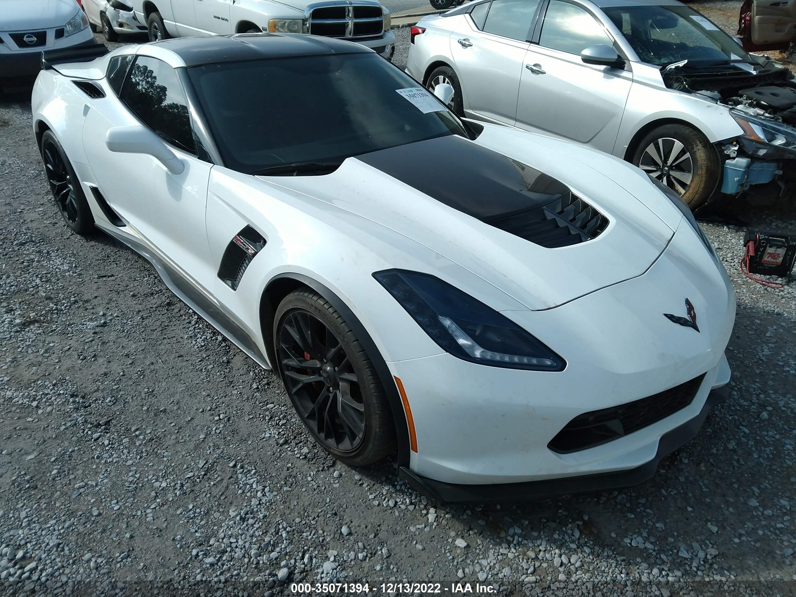 CHEVROLET CORVETTE 2019 1g1yp2d60k5604350