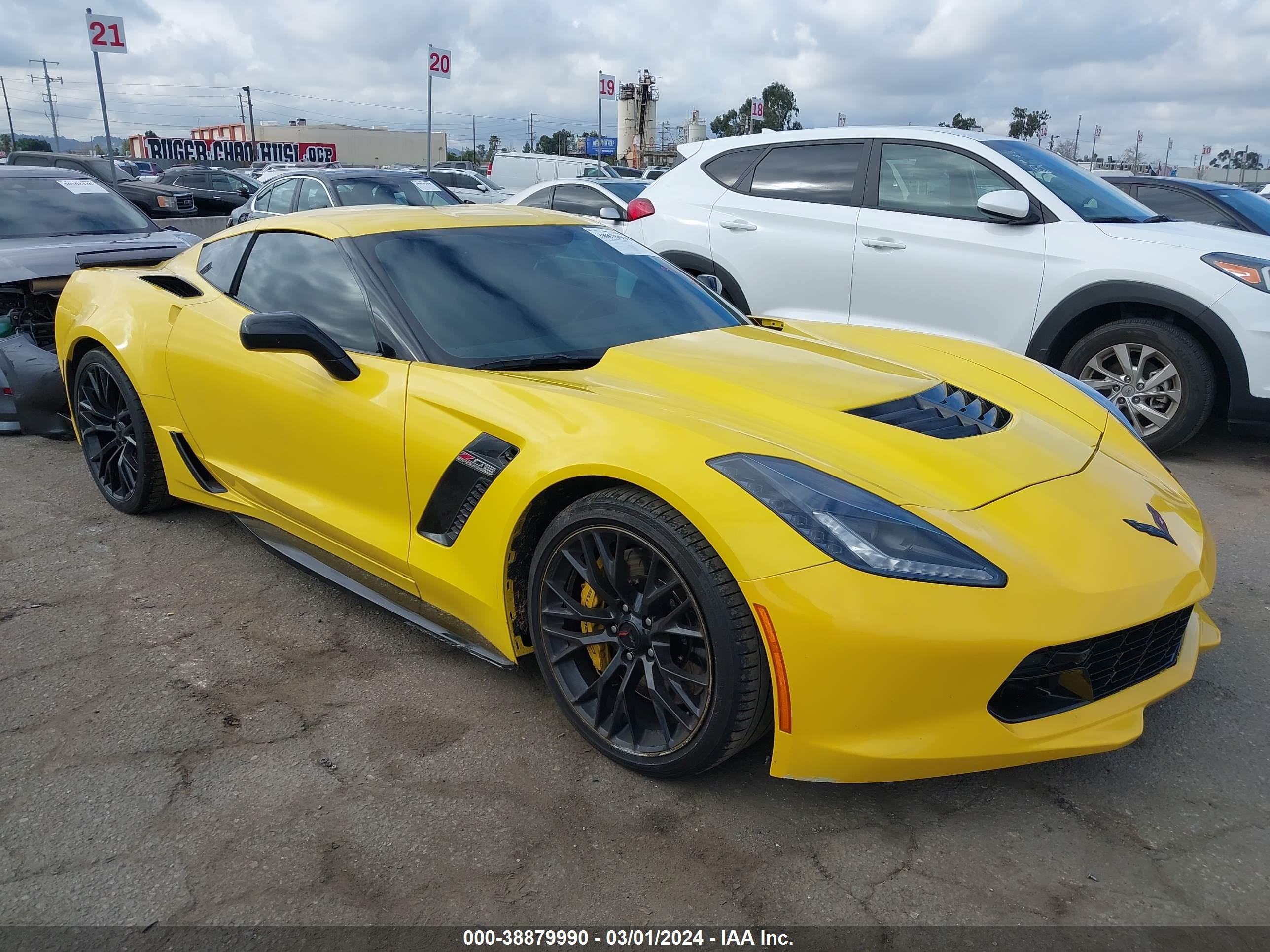 CHEVROLET CORVETTE 2019 1g1yr2d66k5605562