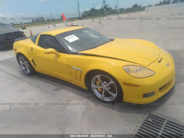 CHEVROLET CORVETTE 2012 1g1yr2dw9c5110113