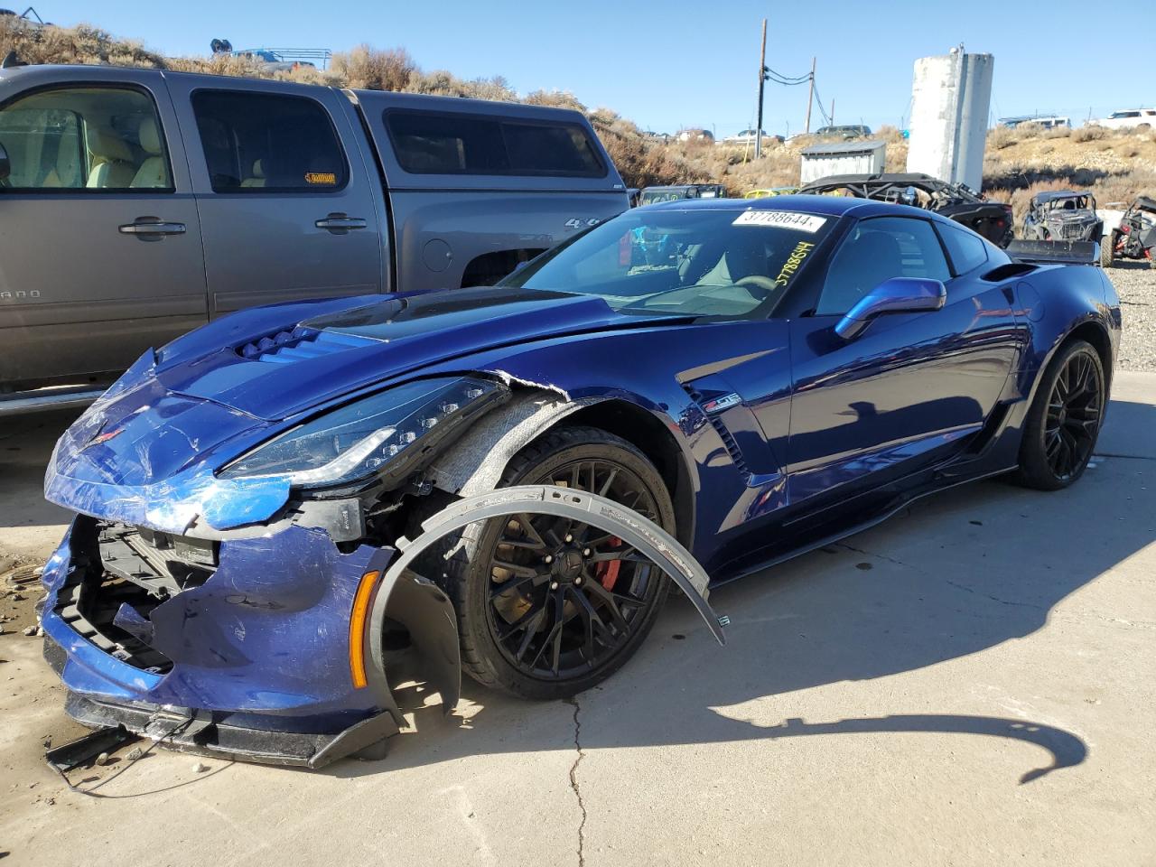 CHEVROLET CORVETTE 2017 1g1ys2d63h5600364