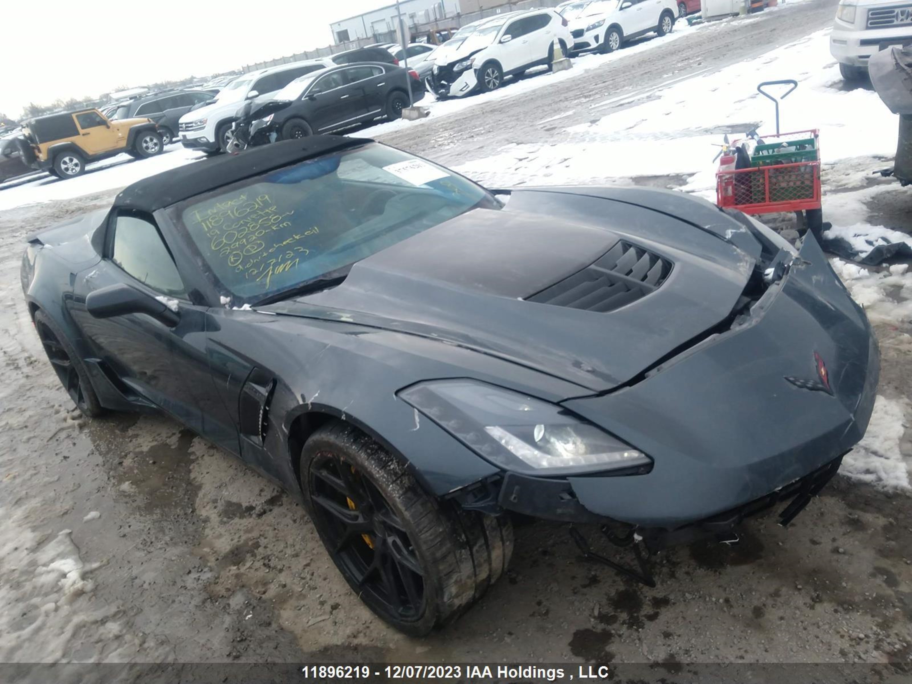 CHEVROLET CORVETTE 2019 1g1ys3d69k5602858