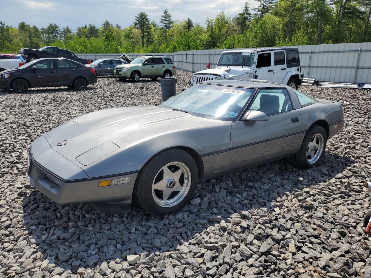 CHEVROLET CORVETTE 1986 1g1yy0787g5100805