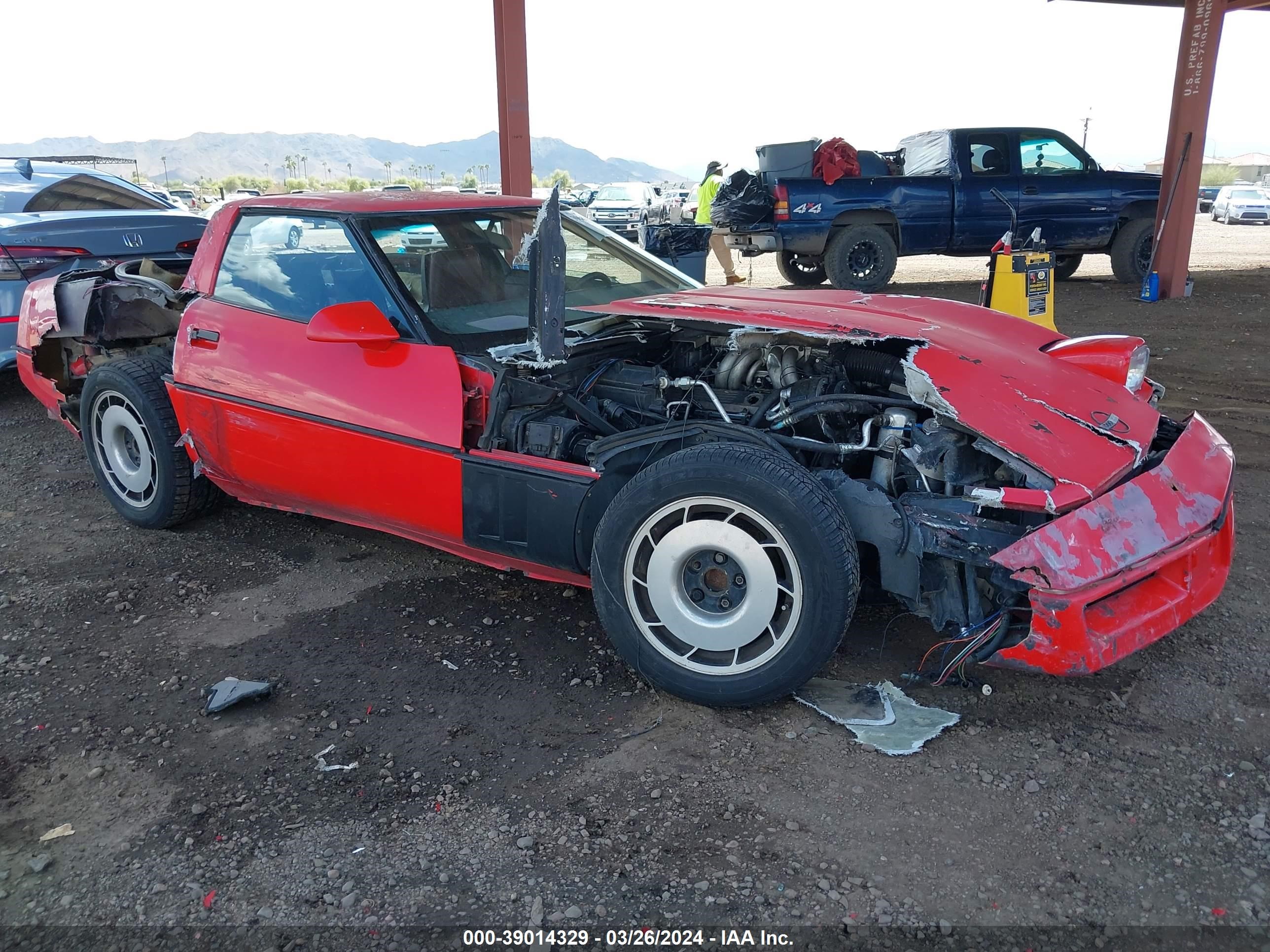 CHEVROLET CORVETTE 1985 1g1yy0789f5118561