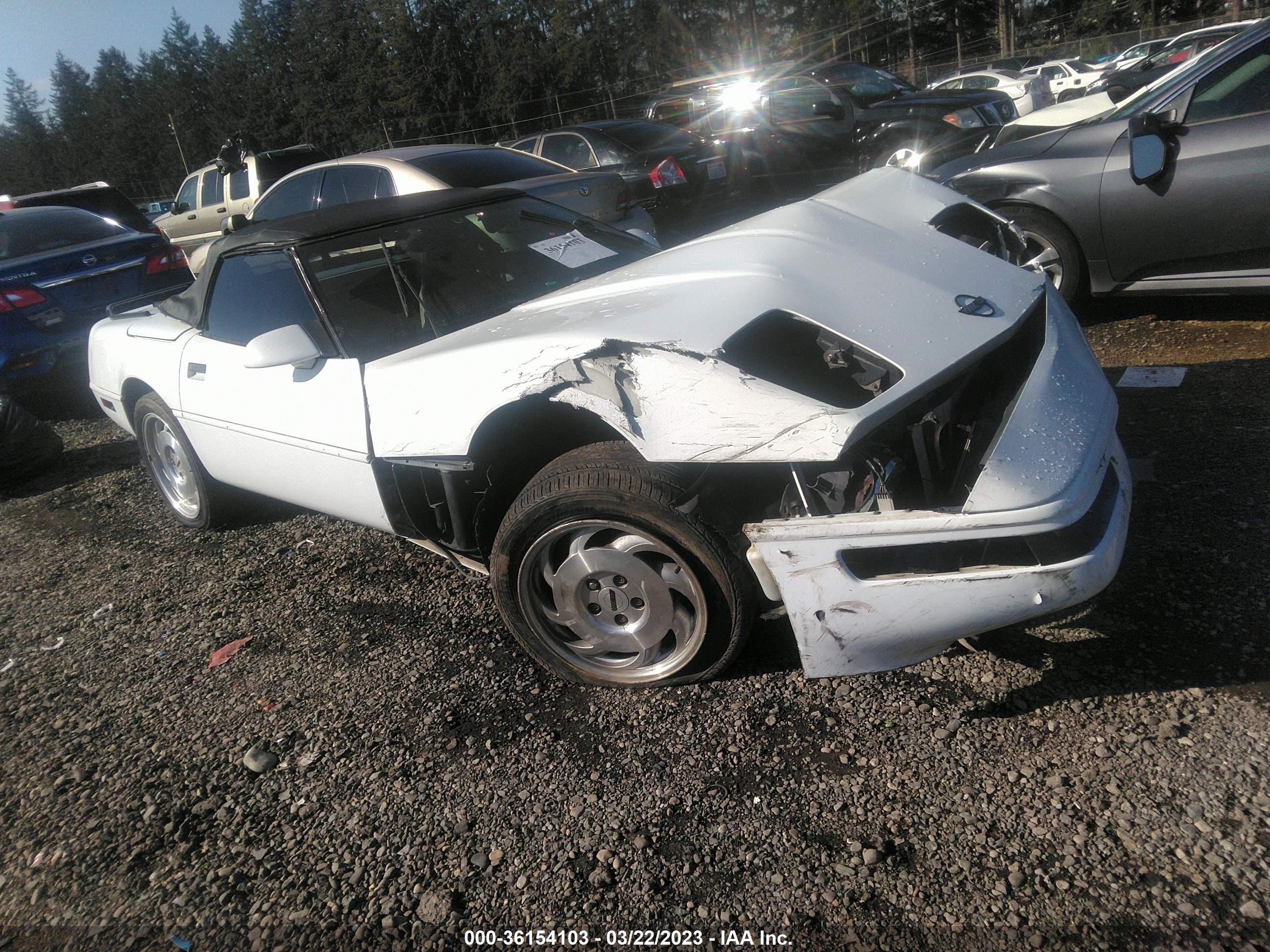 CHEVROLET CORVETTE 1985 1g1yy0789f5120603