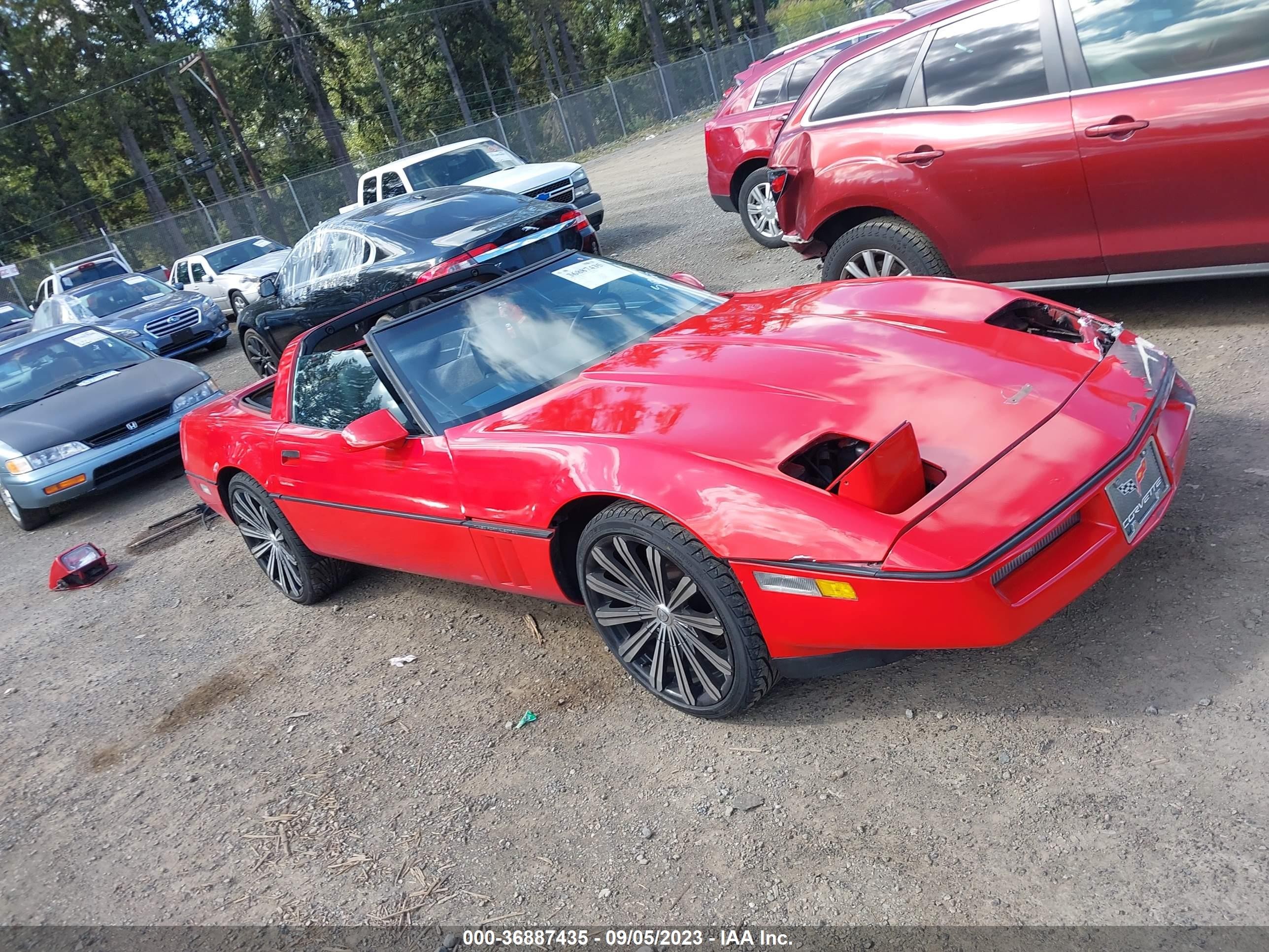 CHEVROLET CORVETTE 1985 1g1yy078xf5109254