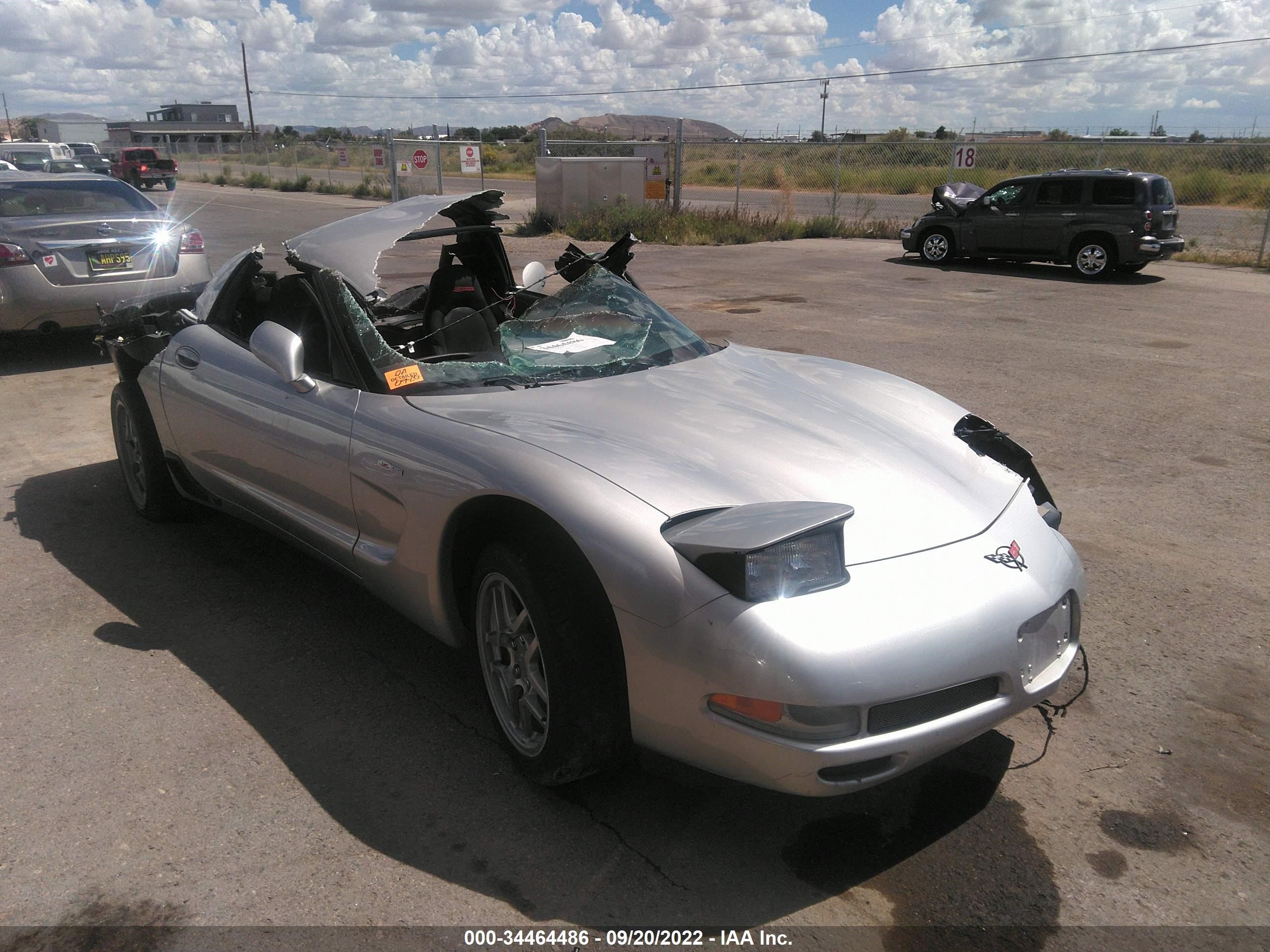 CHEVROLET CORVETTE 2004 1g1yy12s345105178