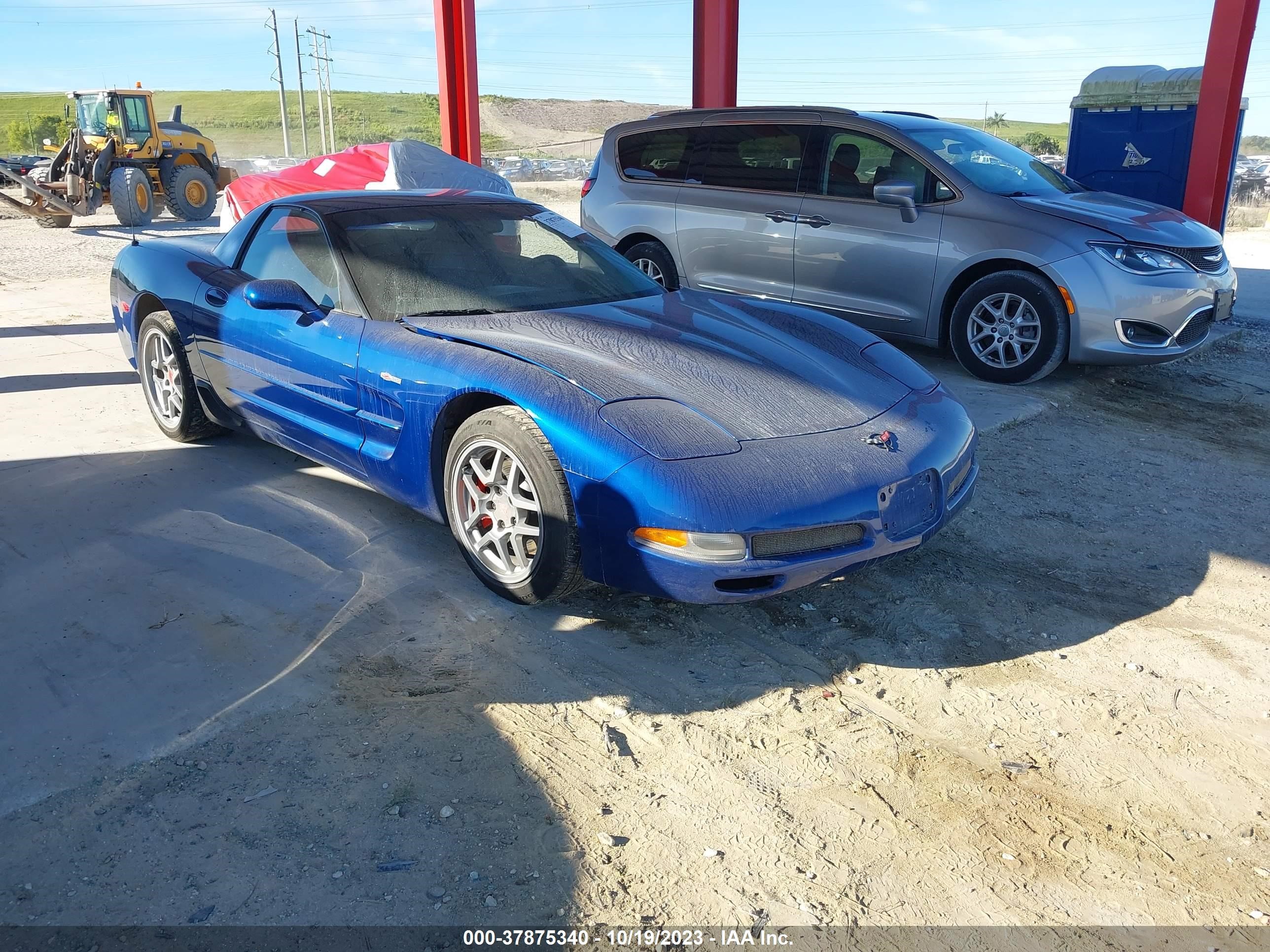 CHEVROLET CORVETTE 2002 1g1yy12s425113528