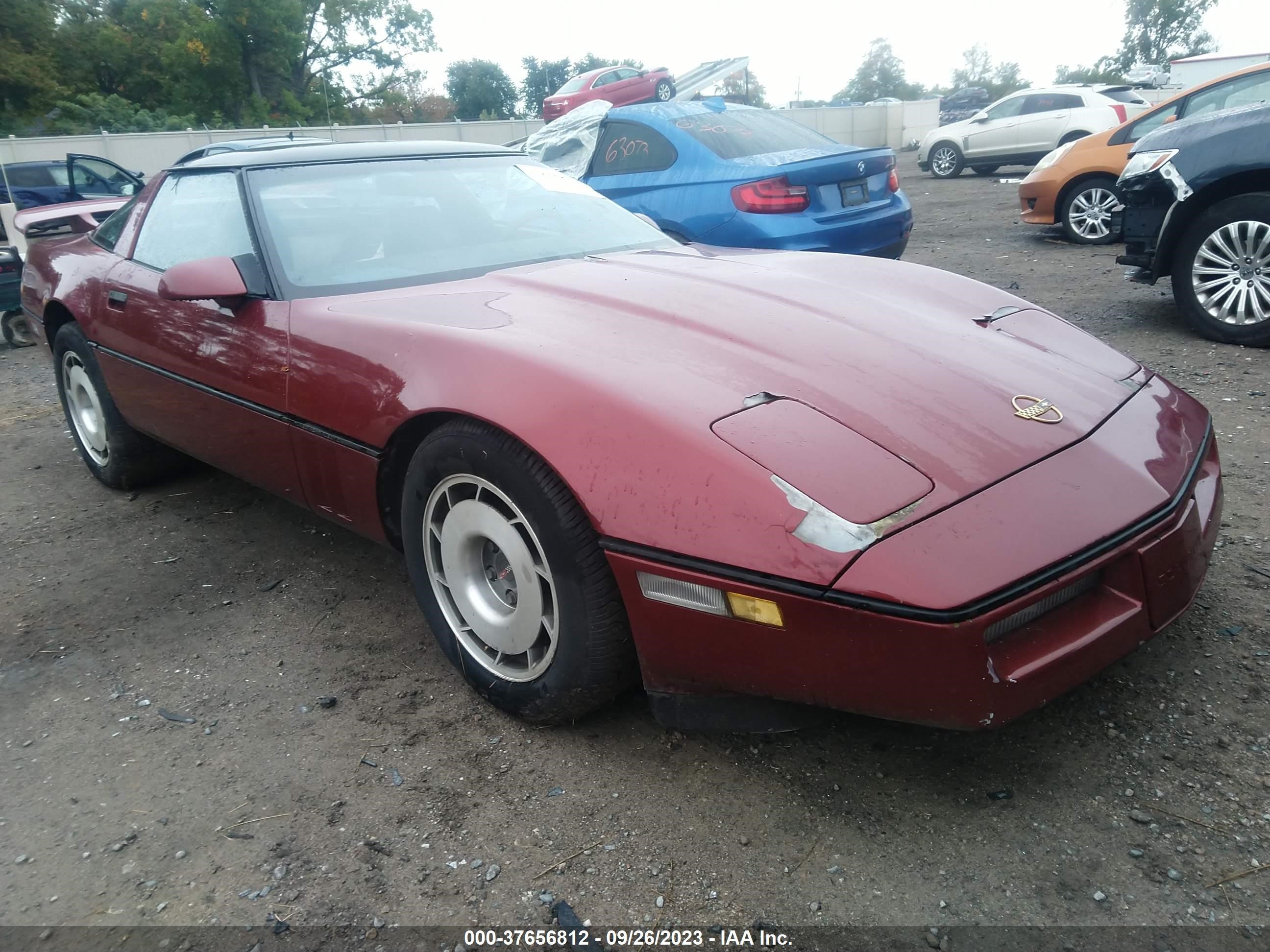 CHEVROLET CORVETTE 1987 1g1yy2183h5121401