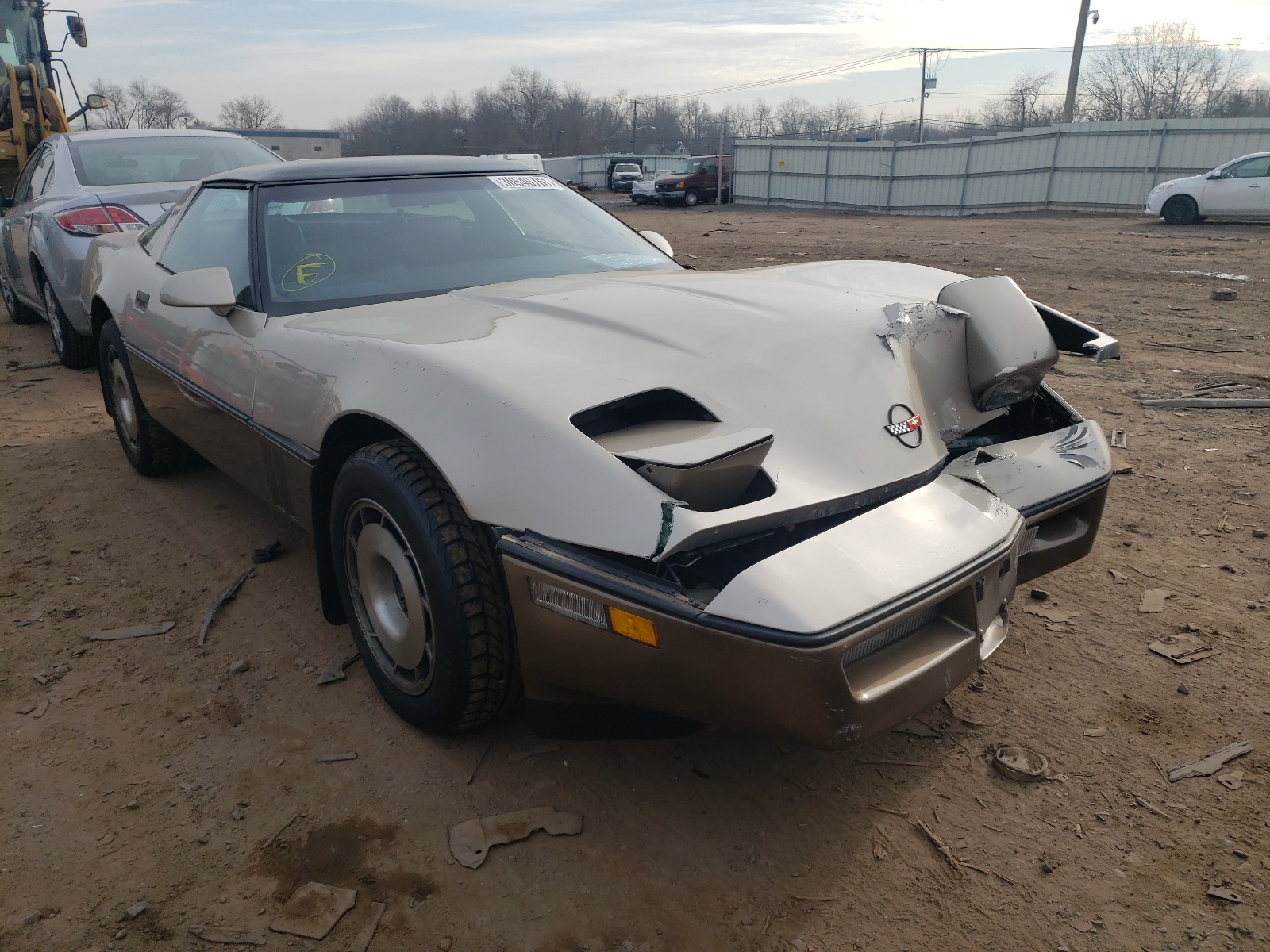 CHEVROLET CORVETTE 1987 1g1yy2186h5129072