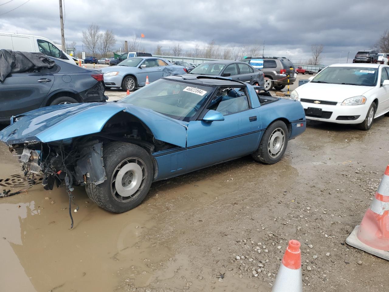 CHEVROLET CORVETTE 1987 1g1yy2188h5108241