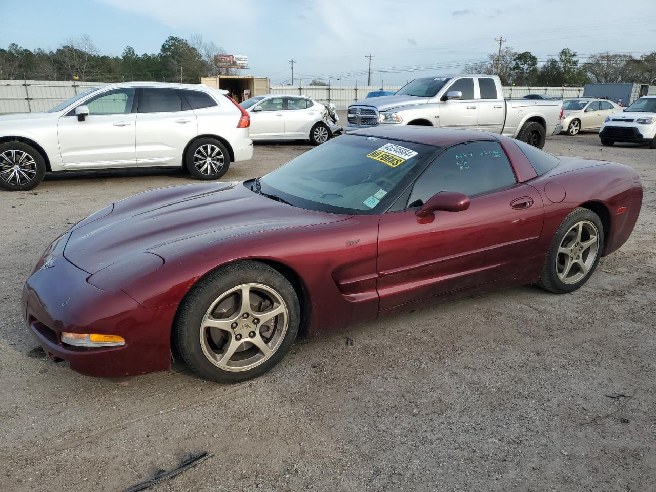 CHEVROLET CORVETTE 2003 1g1yy22g035121242