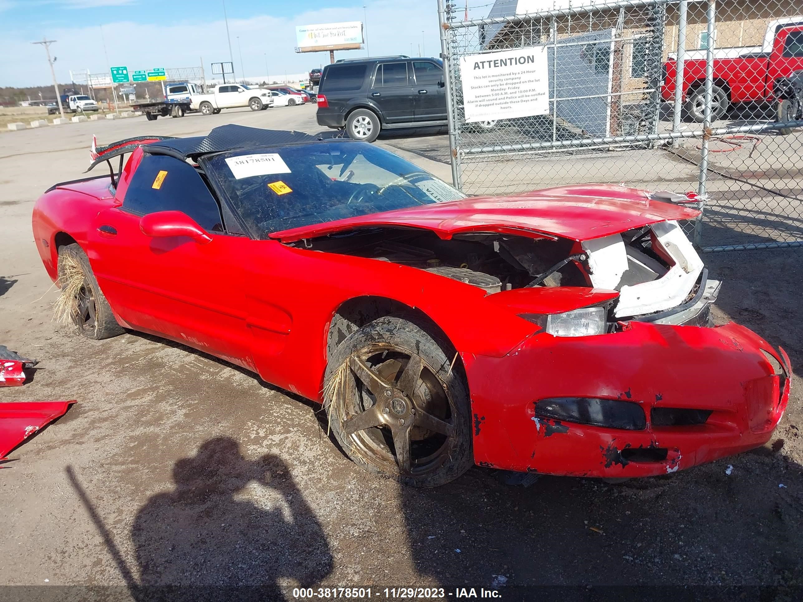 CHEVROLET CORVETTE 2004 1g1yy22g045120979