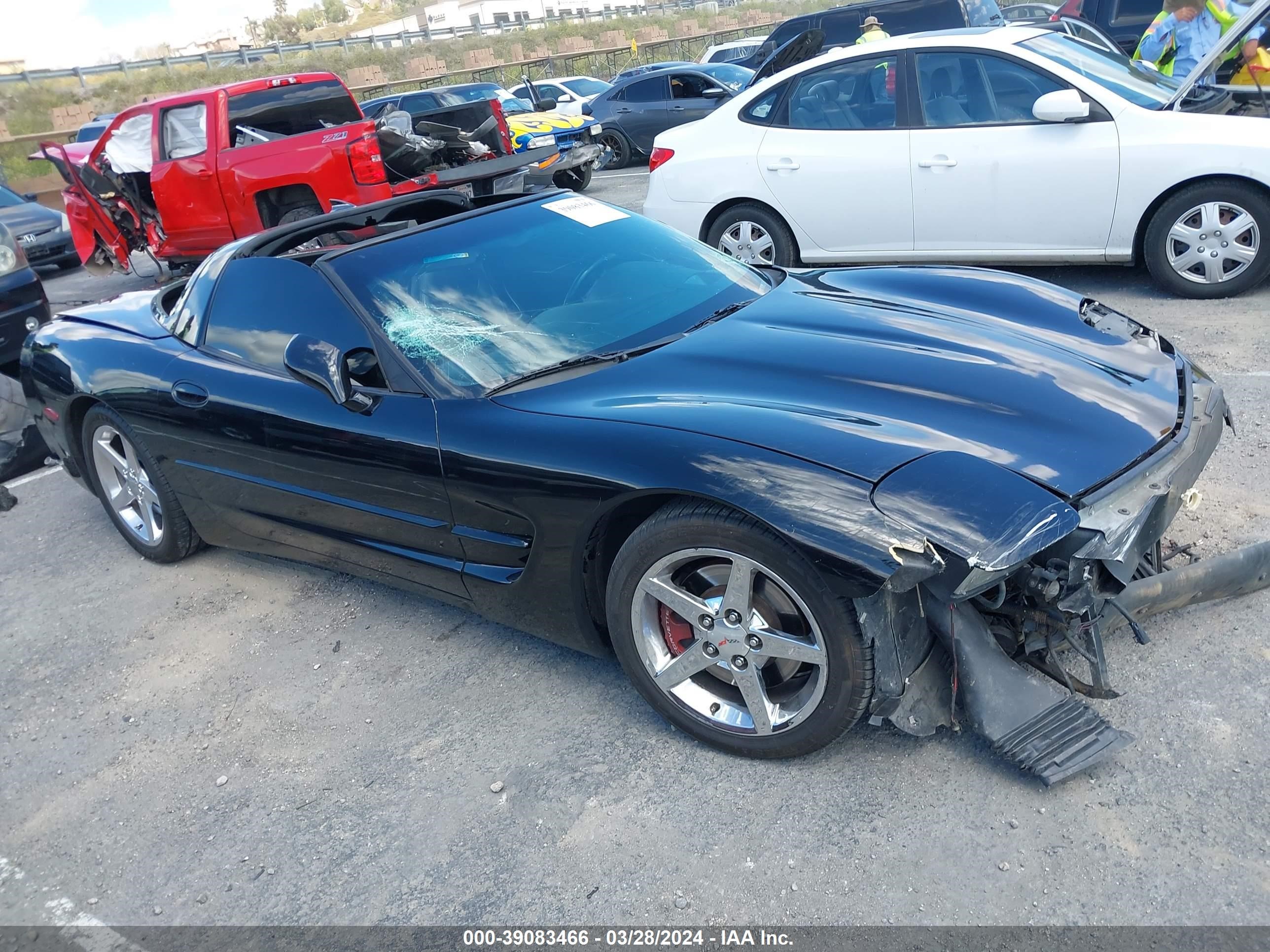 CHEVROLET CORVETTE 2004 1g1yy22g445114649