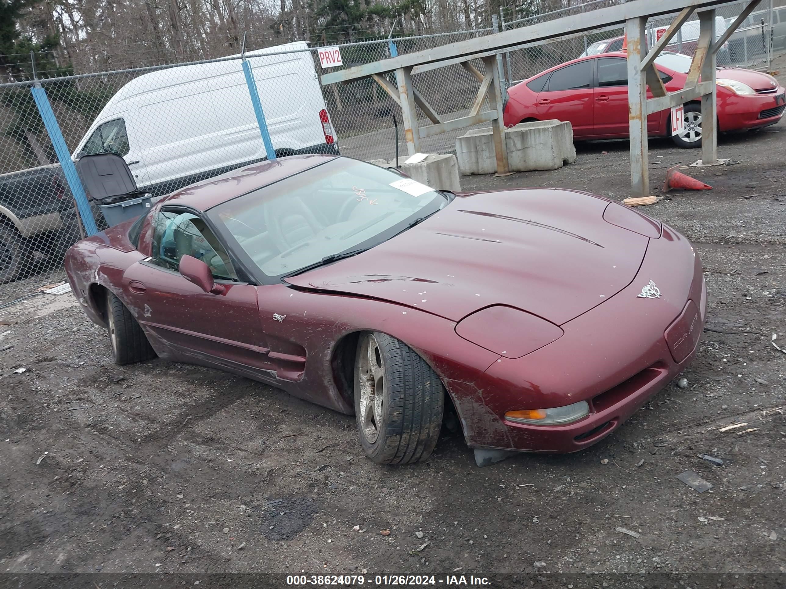 CHEVROLET CORVETTE 2003 1g1yy22g535109099