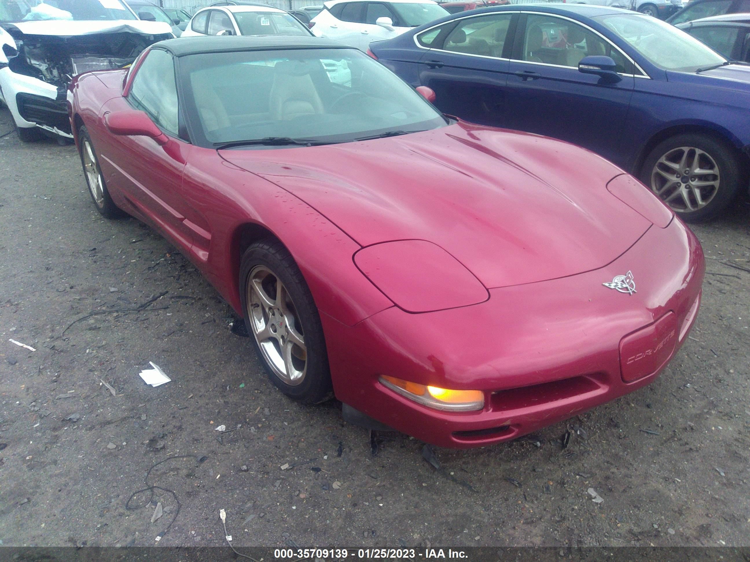 CHEVROLET CORVETTE 2001 1g1yy22g715111143