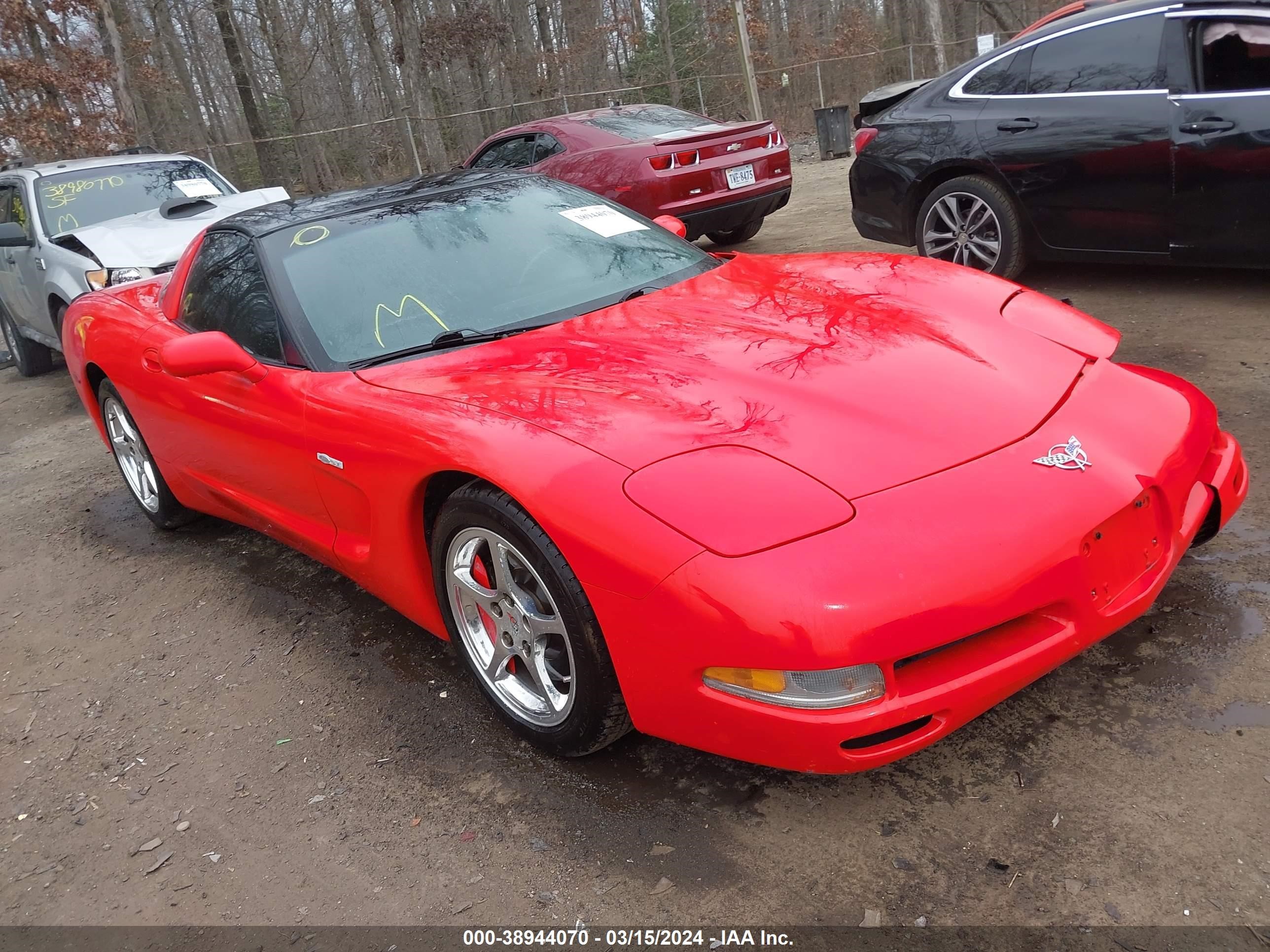 CHEVROLET CORVETTE 2002 1g1yy22gx25102261