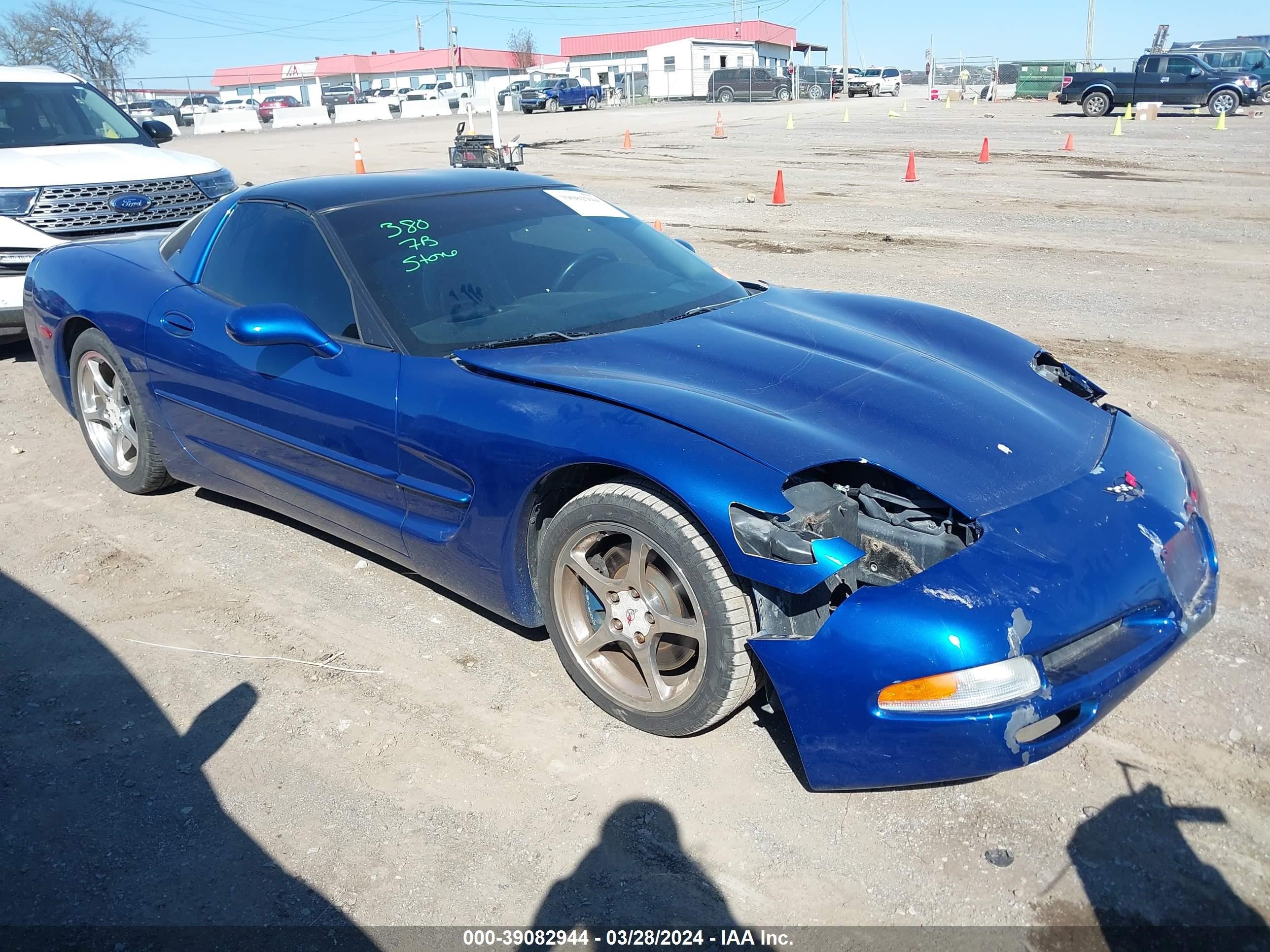 CHEVROLET CORVETTE 2002 1g1yy22gx25102390