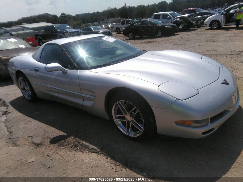 CHEVROLET CORVETTE 2002 1g1yy22gx25103684