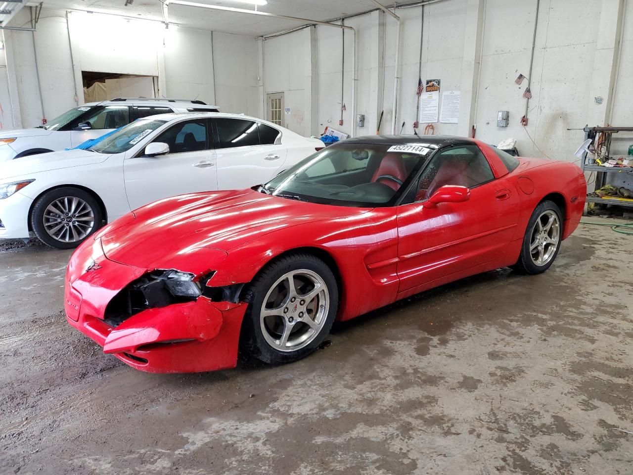 CHEVROLET CORVETTE 2002 1g1yy22gx25116239