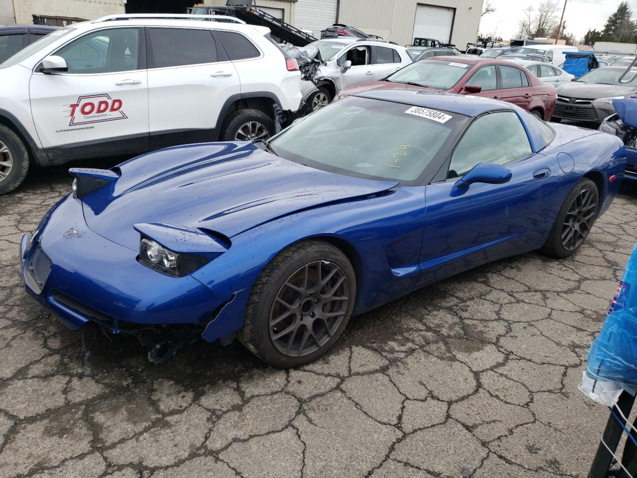 CHEVROLET CORVETTE 2003 1g1yy22gx35125511