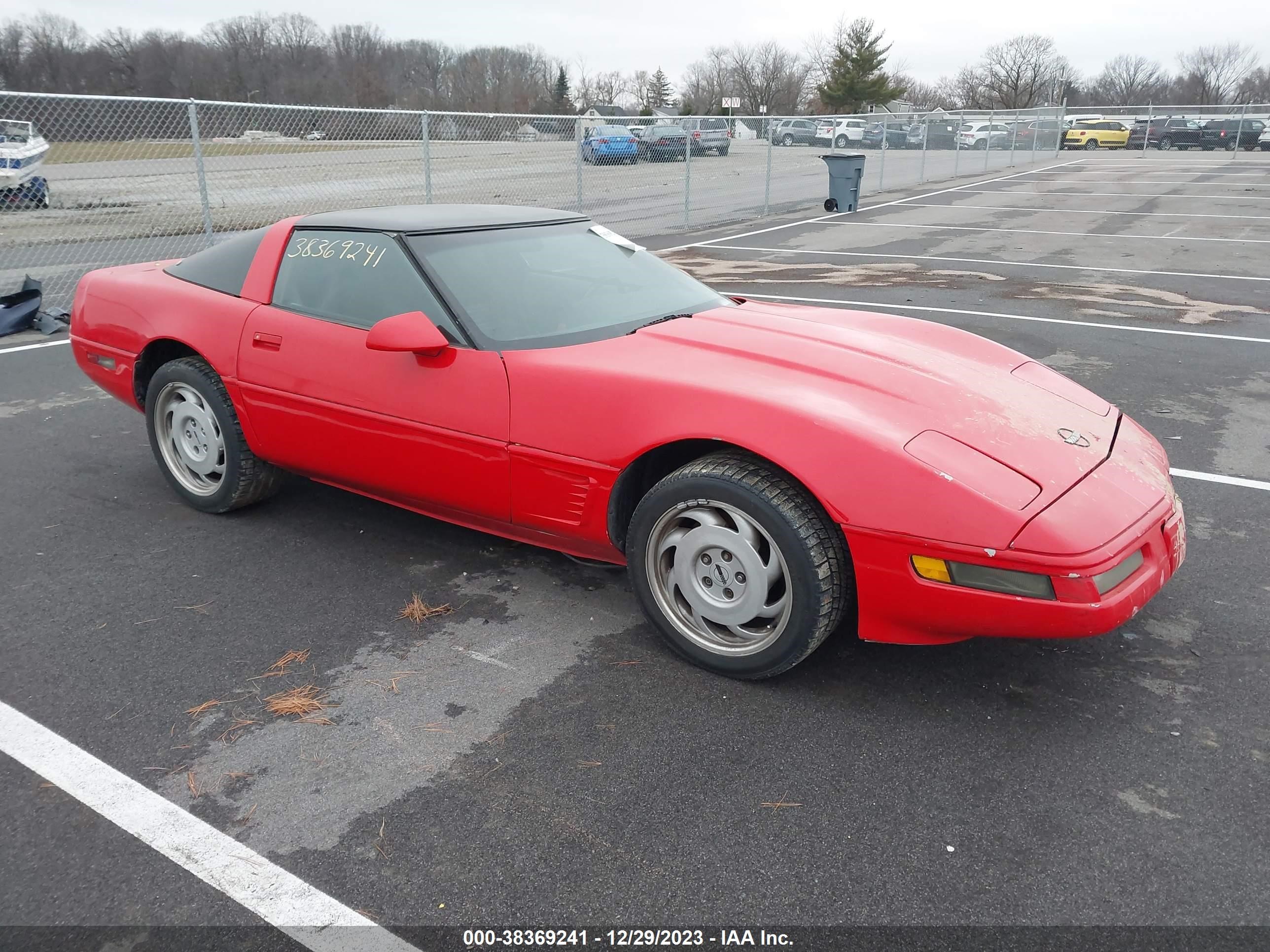 CHEVROLET CORVETTE 1995 1g1yy22p4s5110923