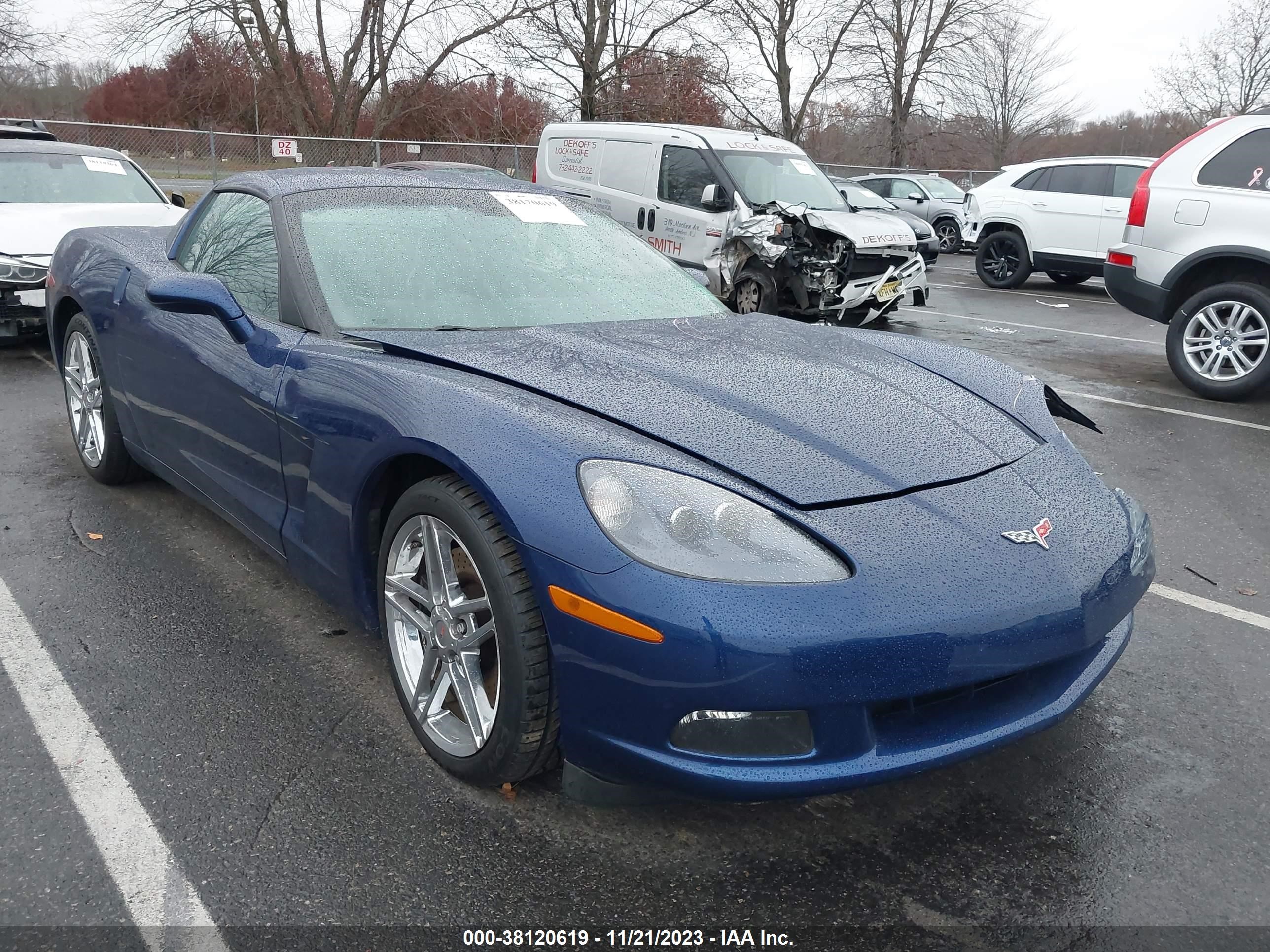 CHEVROLET CORVETTE 2005 1g1yy24u455112632