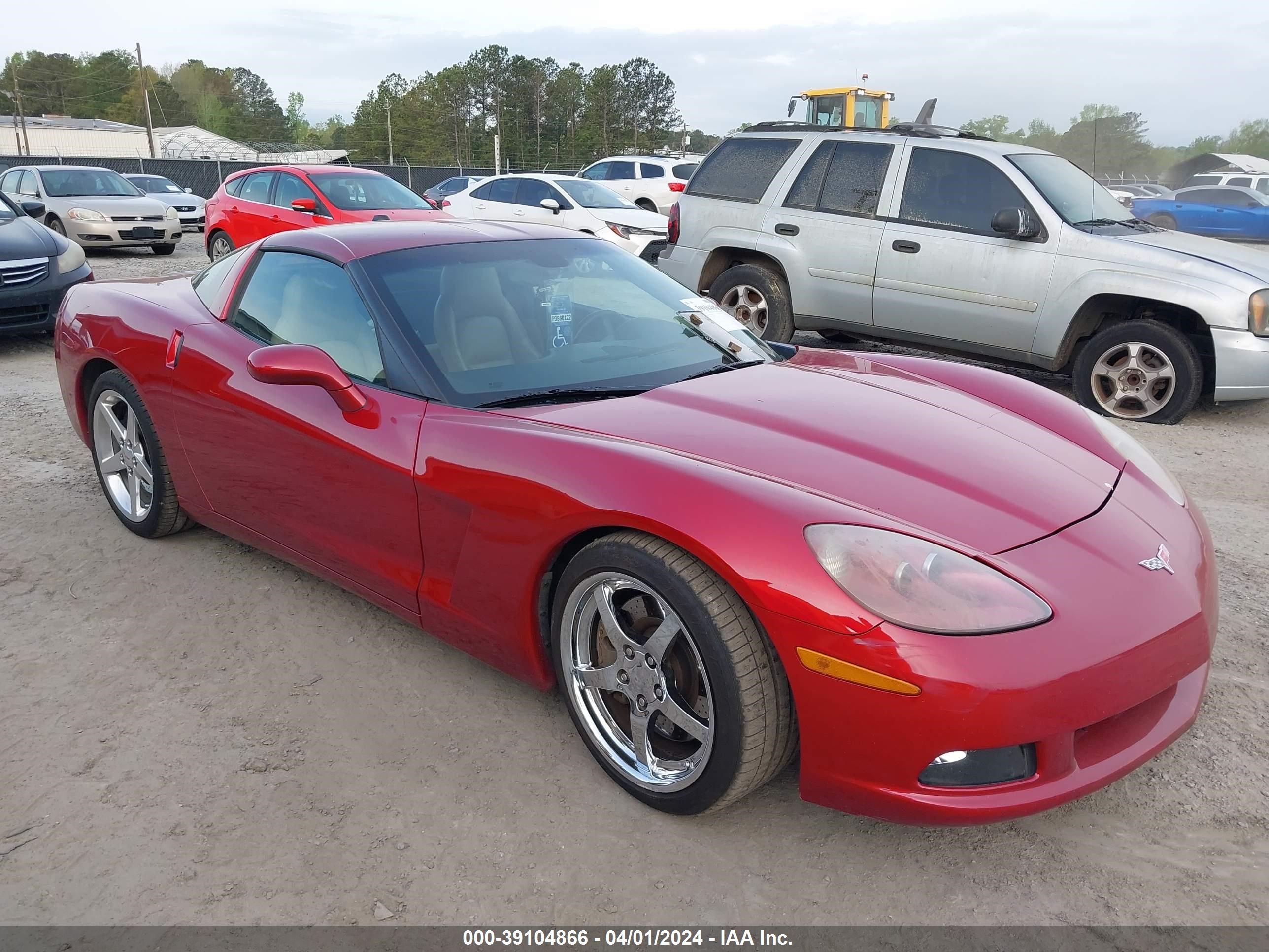 CHEVROLET CORVETTE 2005 1g1yy24u755107781