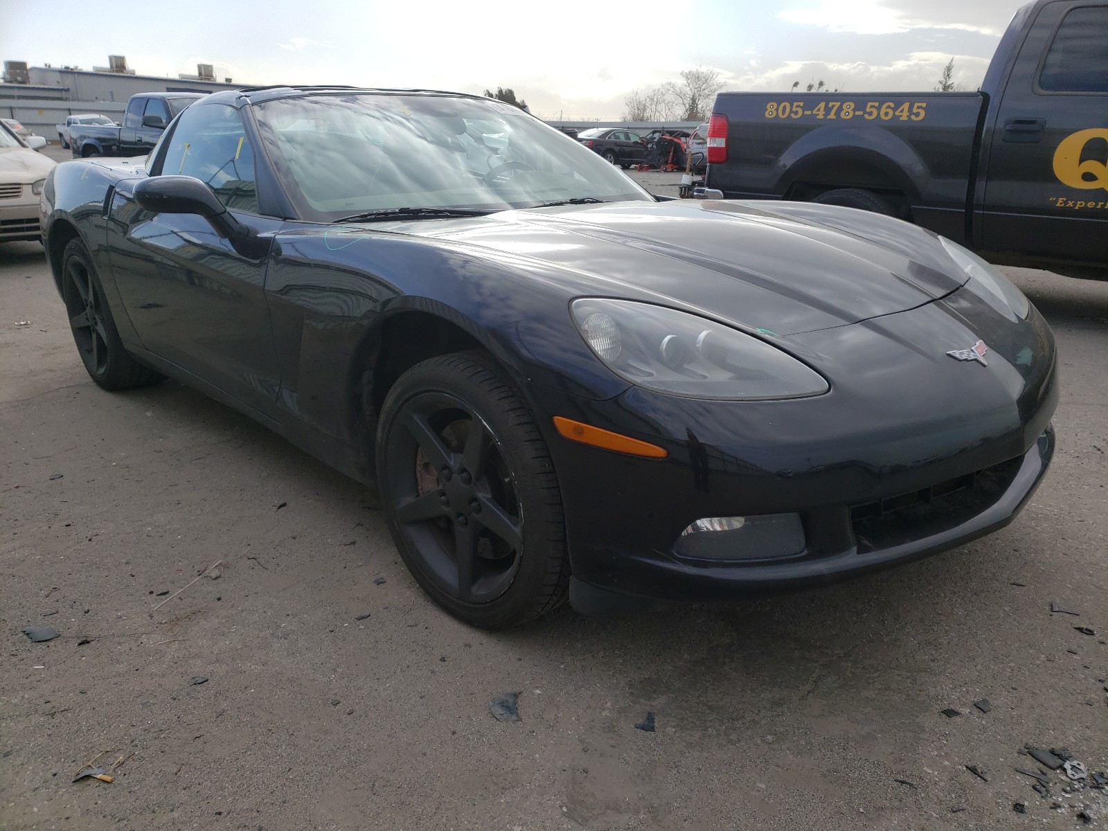 CHEVROLET CORVETTE 2005 1g1yy24u755112074