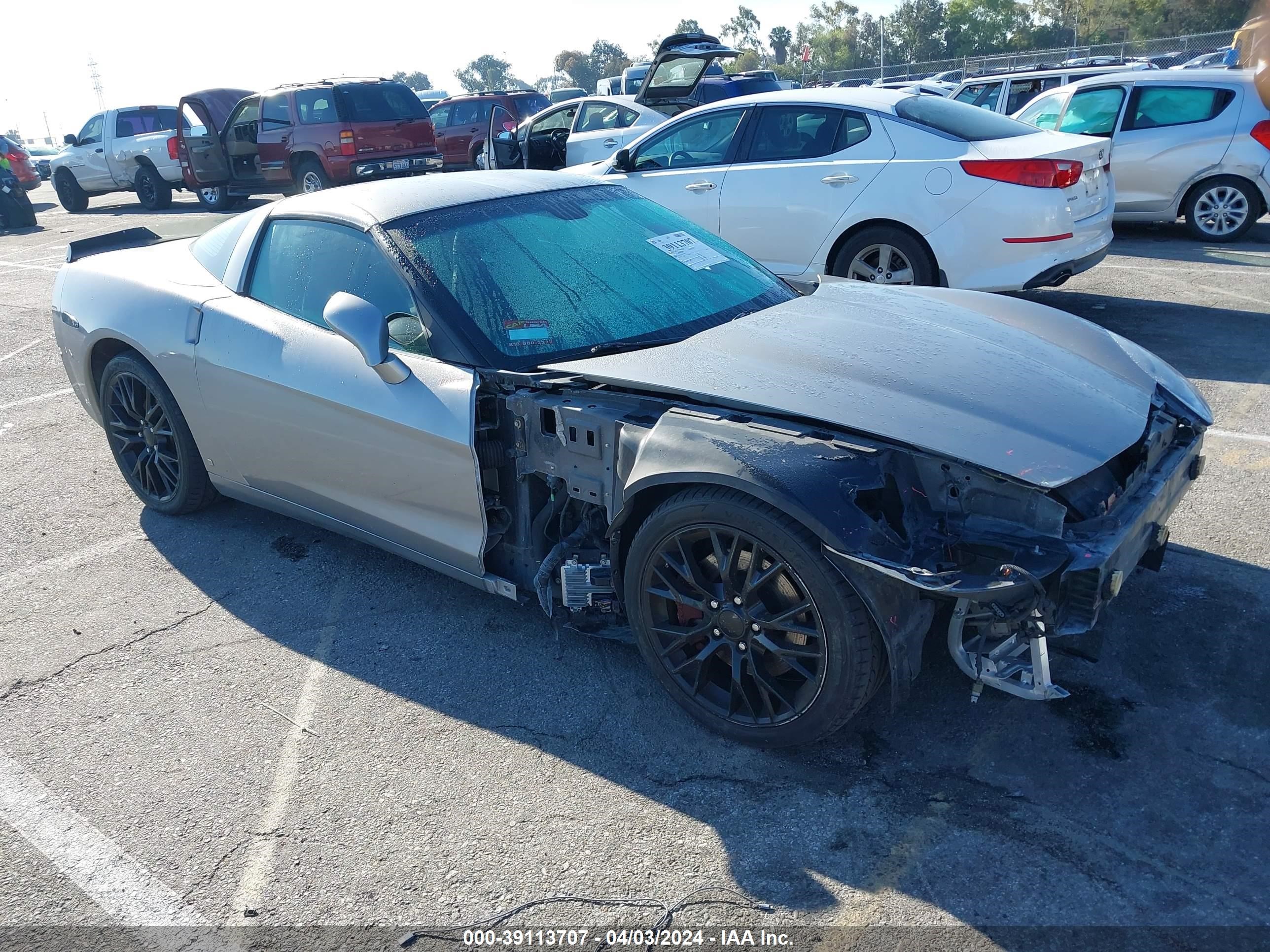 CHEVROLET CORVETTE 2006 1g1yy25u165116234