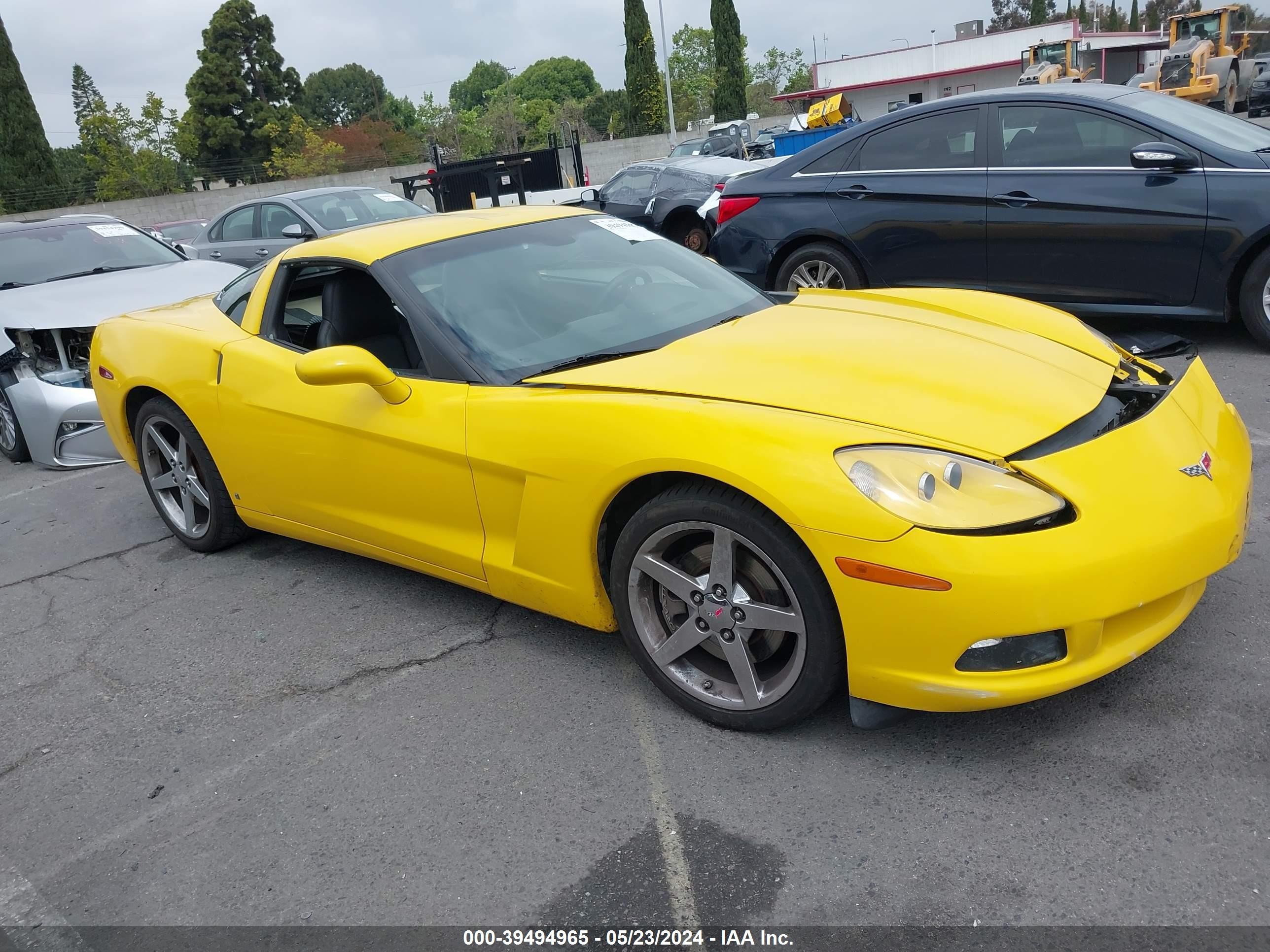 CHEVROLET CORVETTE 2007 1g1yy25u175140387