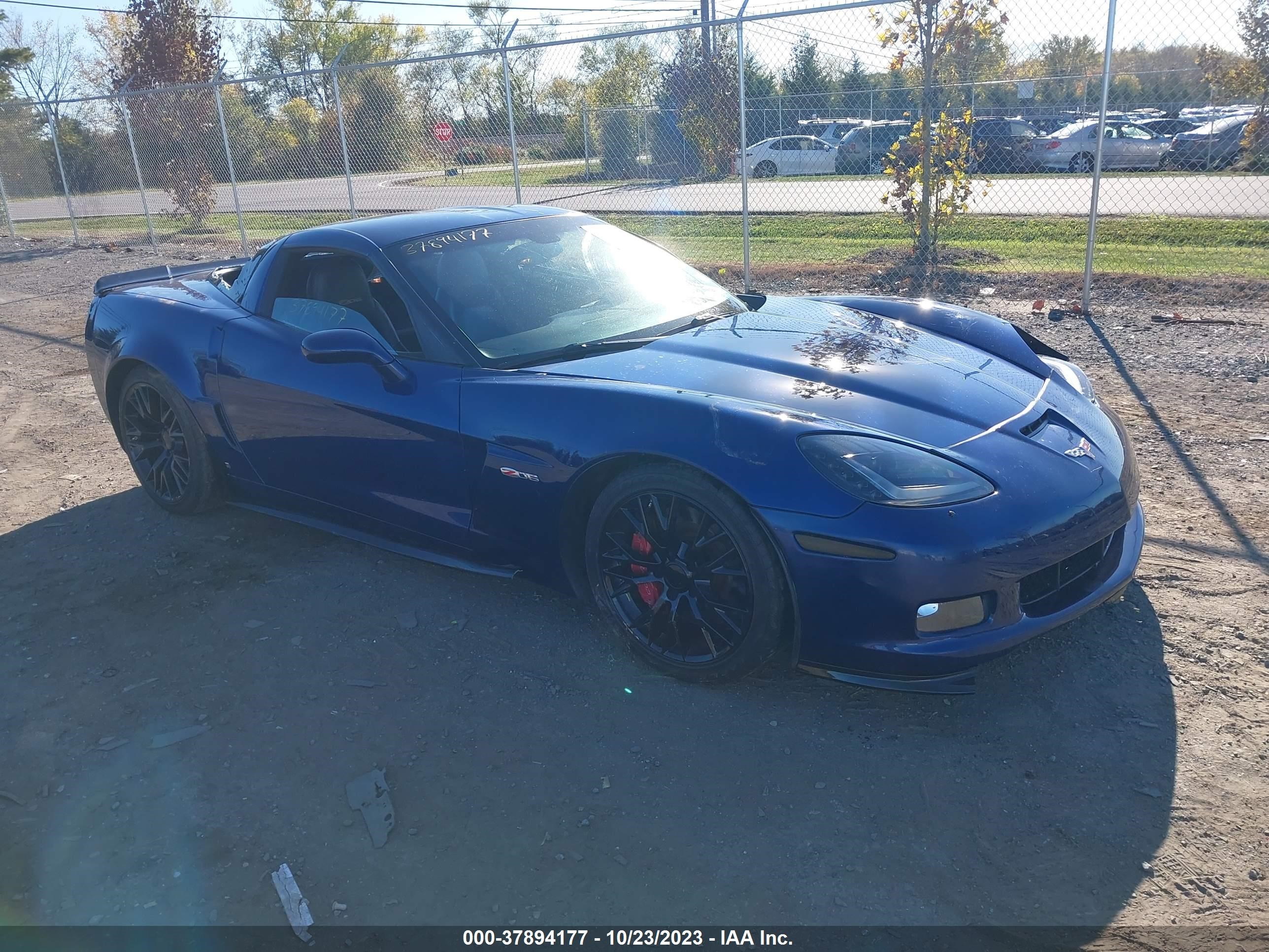 CHEVROLET CORVETTE 2007 1g1yy26e375100657