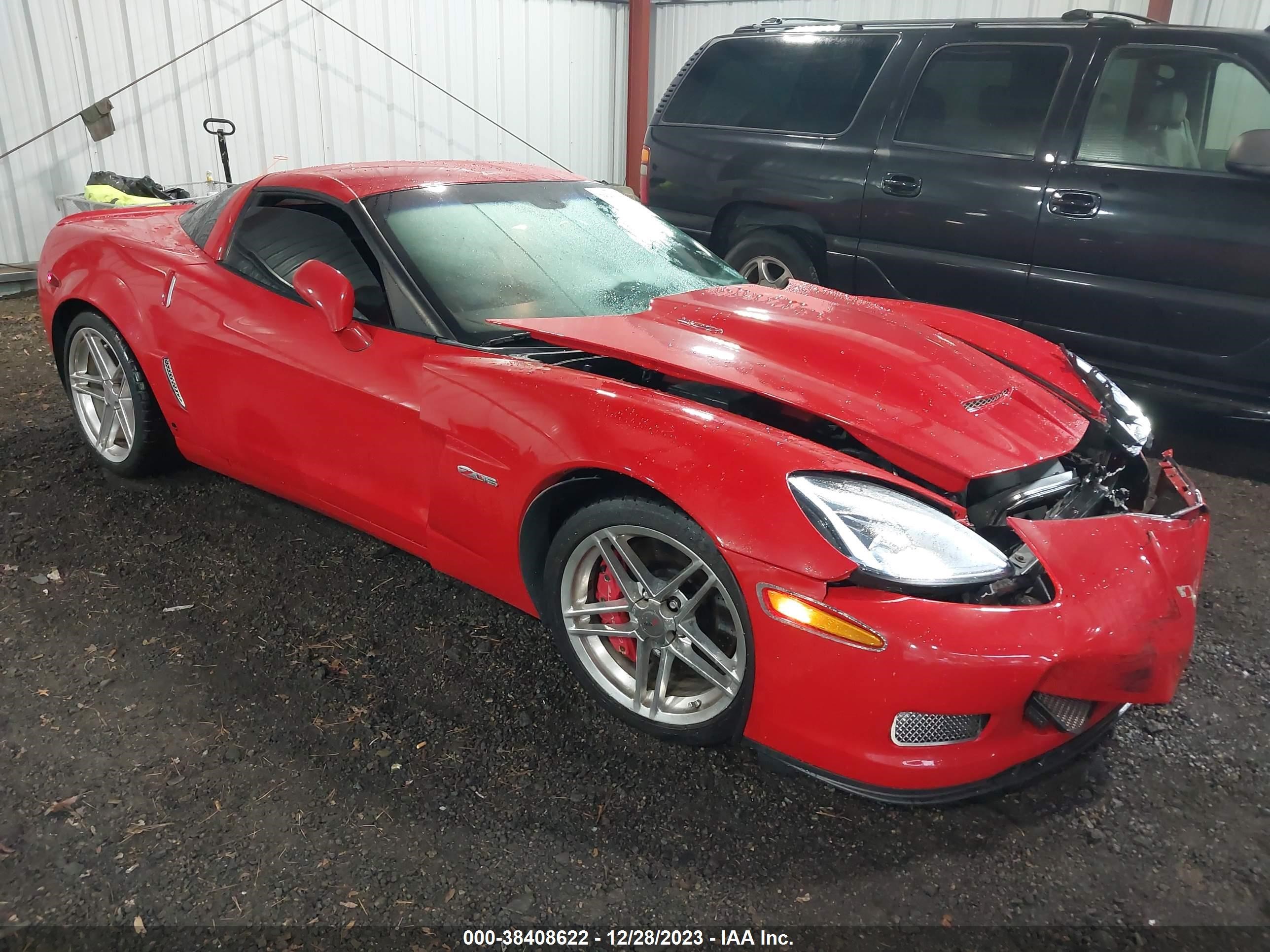 CHEVROLET CORVETTE 2007 1g1yy26e475116849