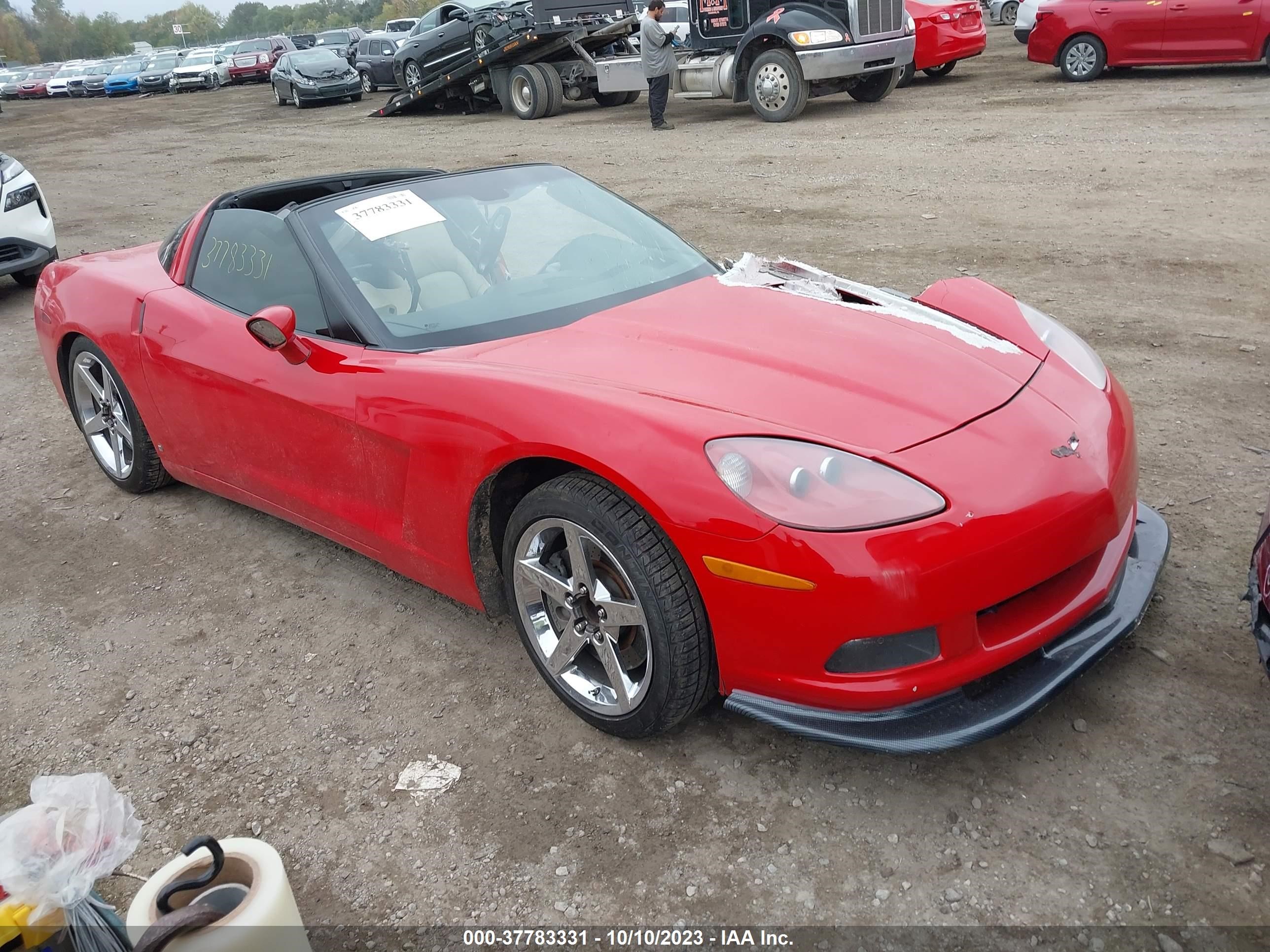 CHEVROLET CORVETTE 2007 1g1yy26u275100625