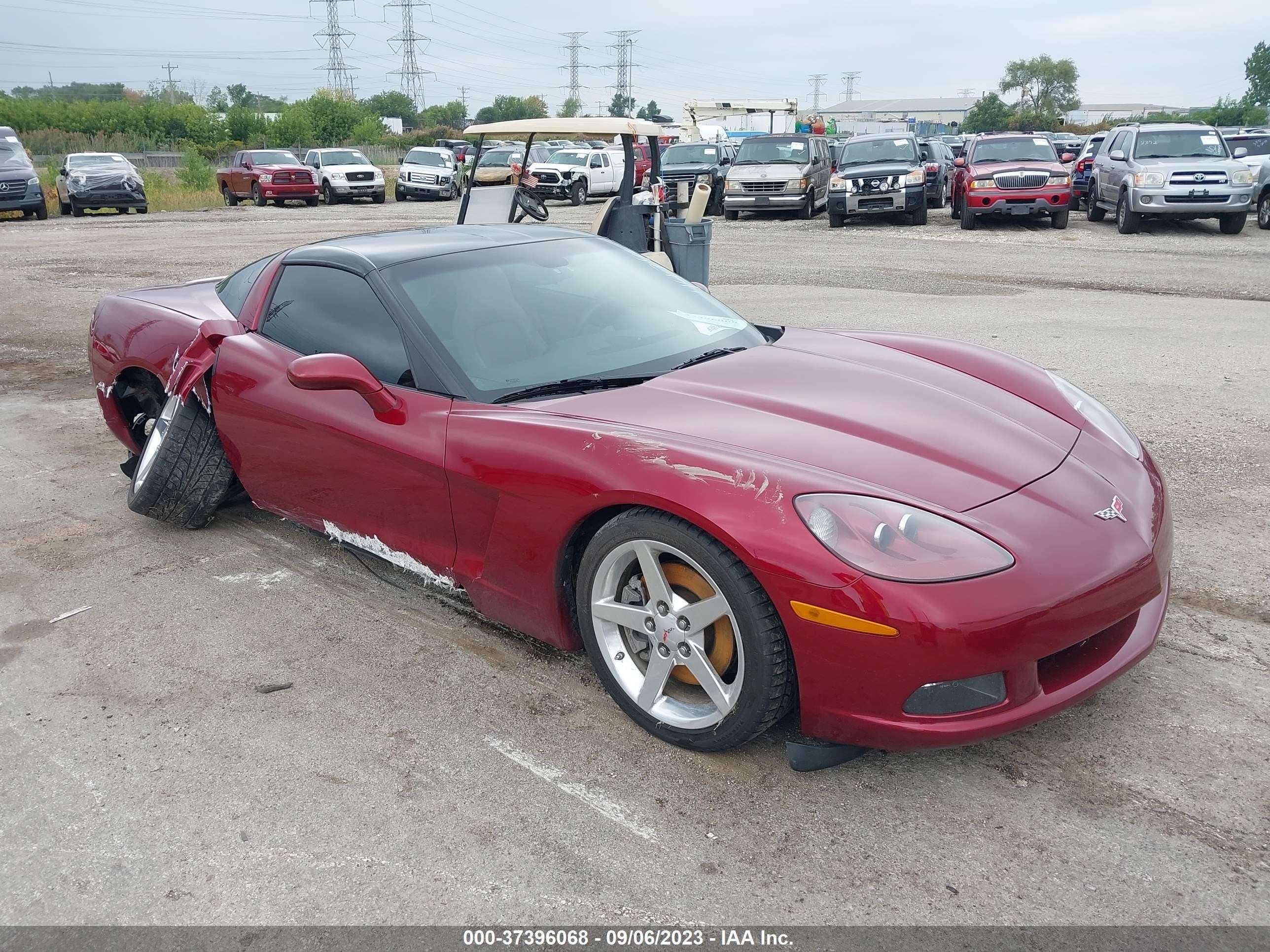 CHEVROLET CORVETTE 2007 1g1yy26u475104479