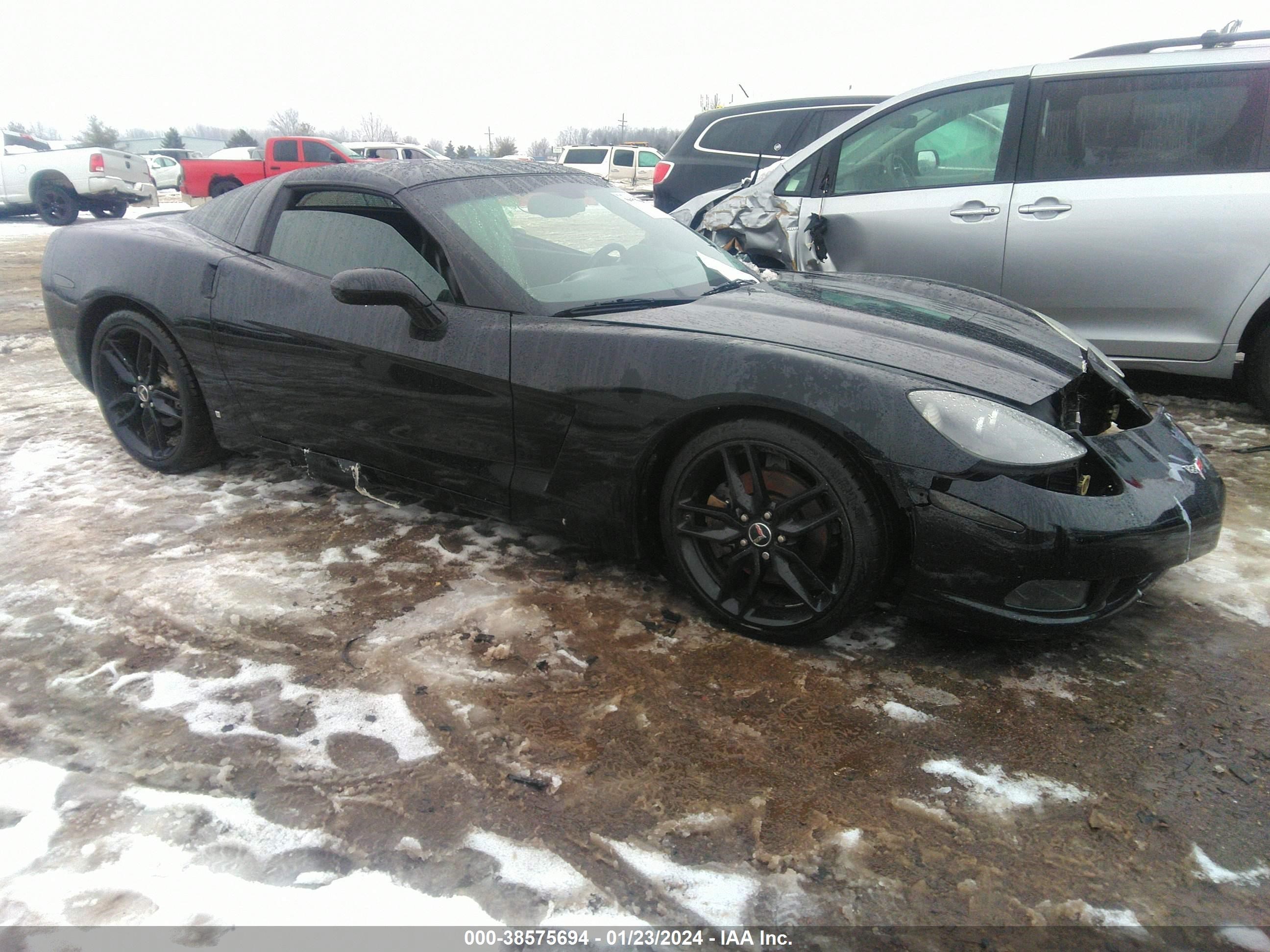 CHEVROLET CORVETTE 2007 1g1yy26u475123310