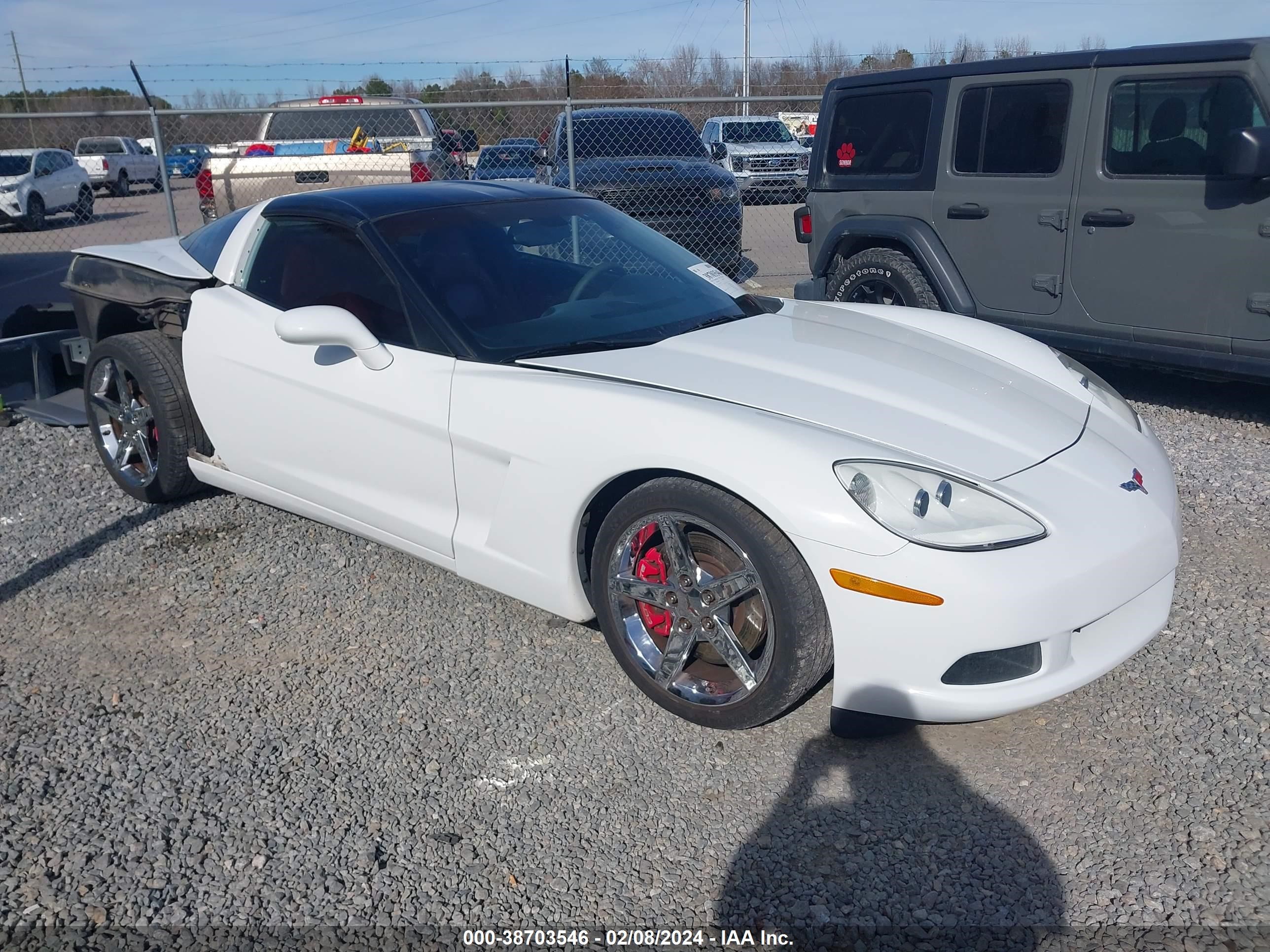 CHEVROLET CORVETTE 2007 1g1yy26u675123275