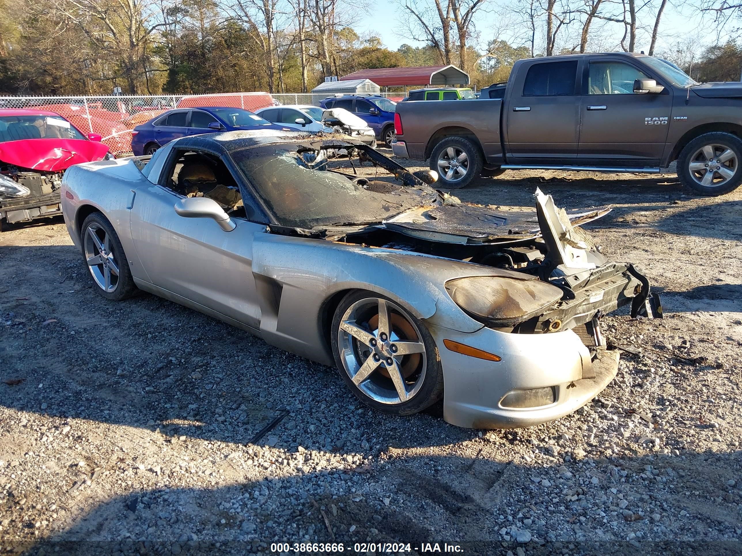 CHEVROLET CORVETTE 2007 1g1yy26u775134950