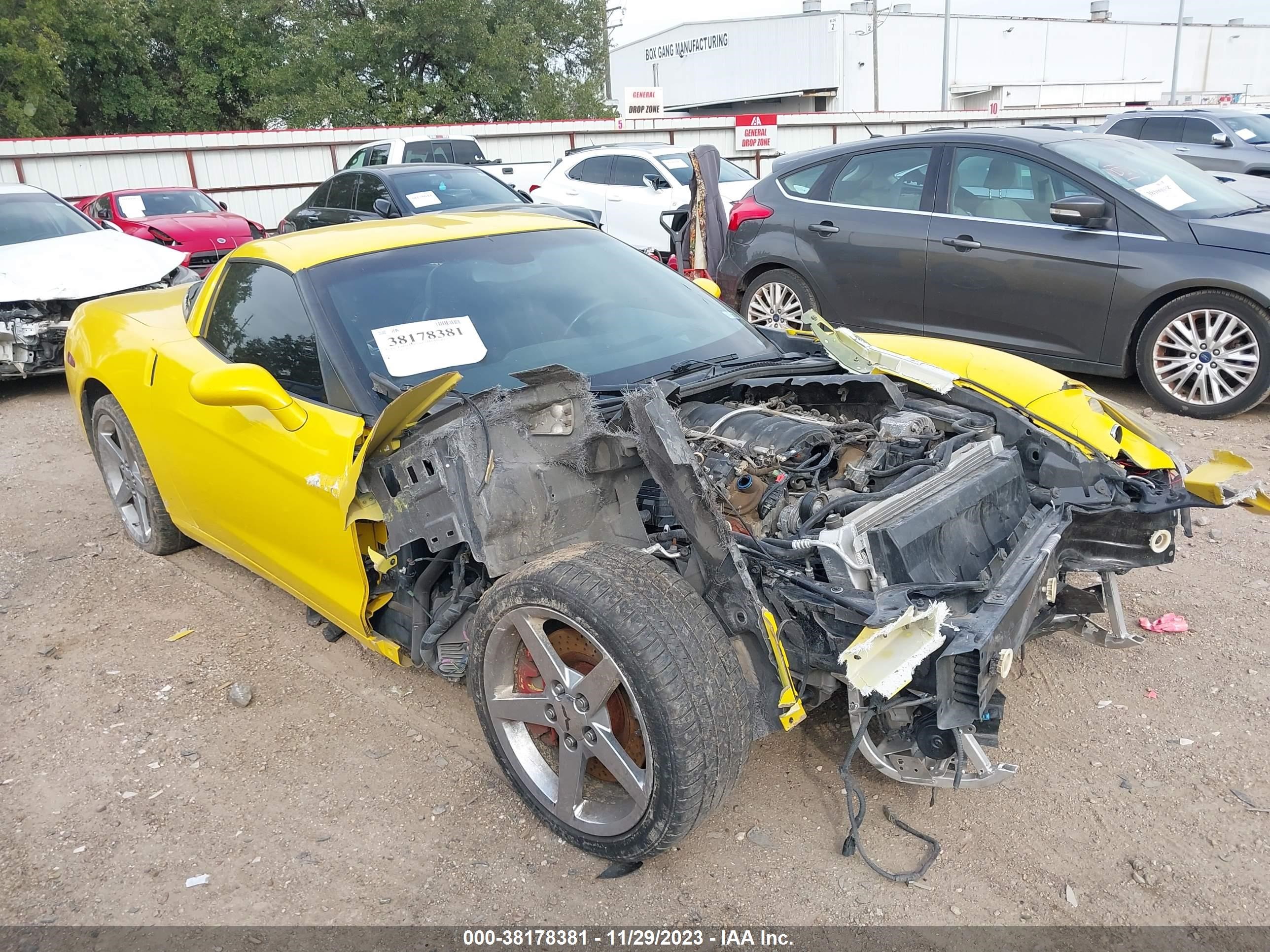 CHEVROLET CORVETTE 2007 1g1yy26u775138187