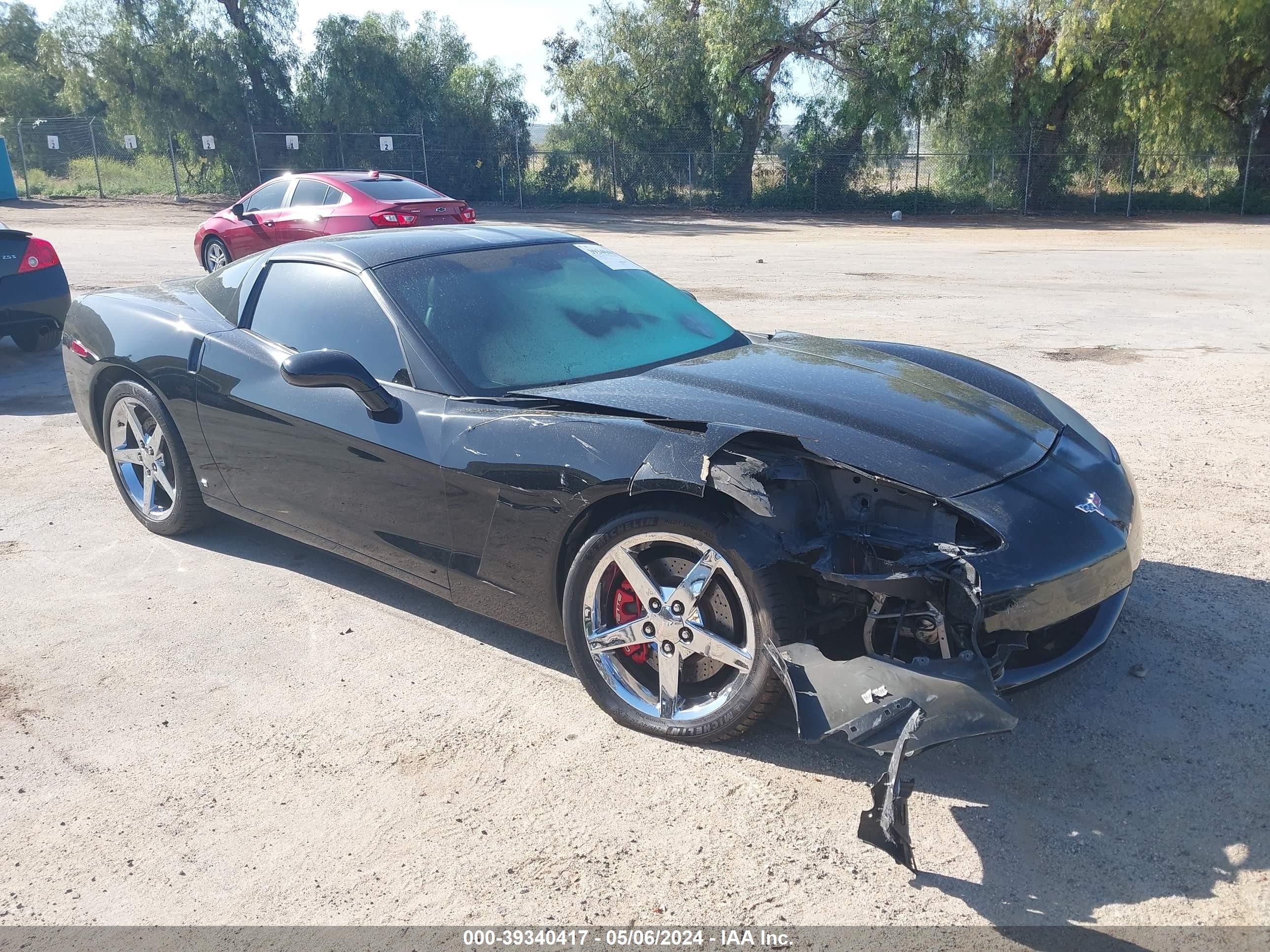 CHEVROLET CORVETTE 2007 1g1yy26ux75130486